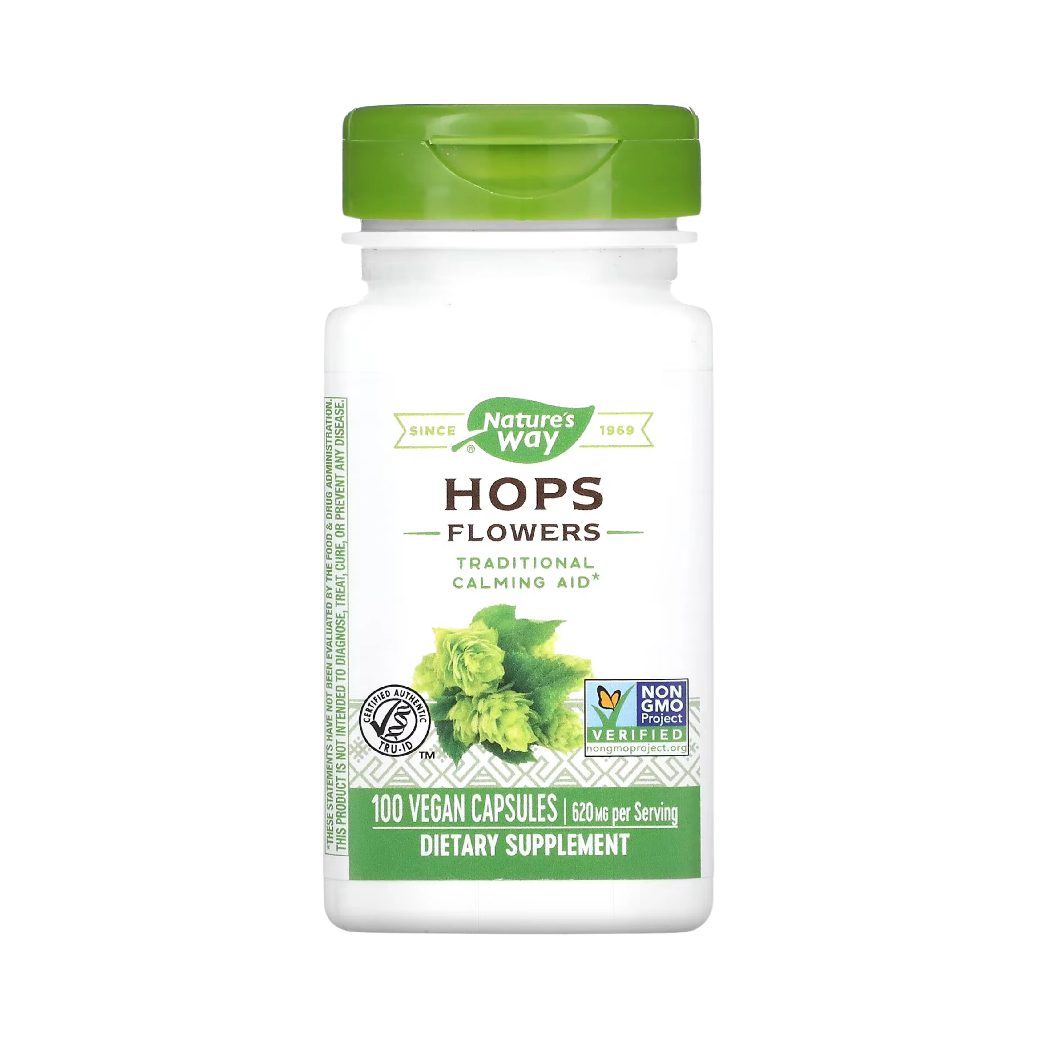 Nature's Way, Hops Flowers, 100 Capsules