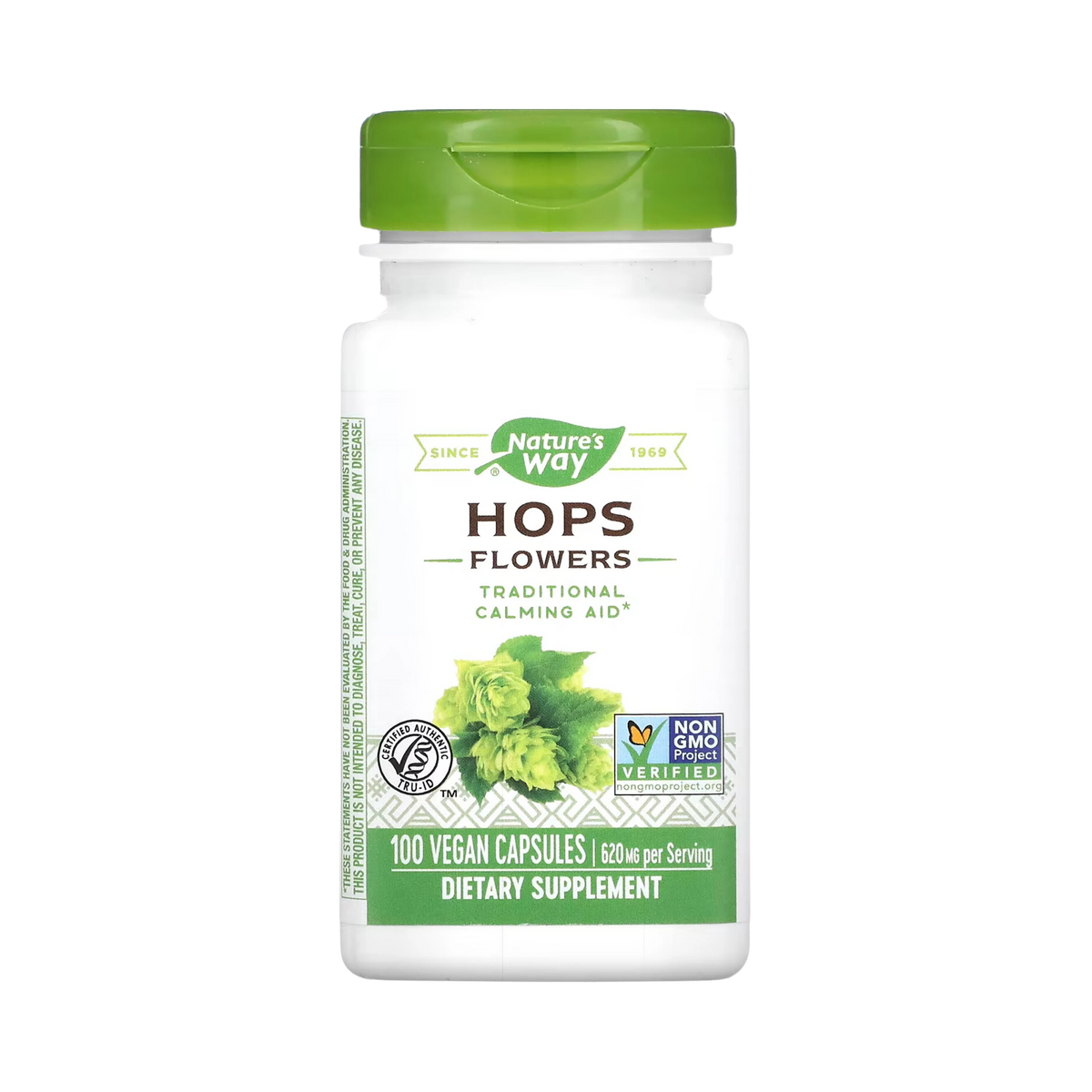 Nature's Way, Hops Flowers, 100 Capsules