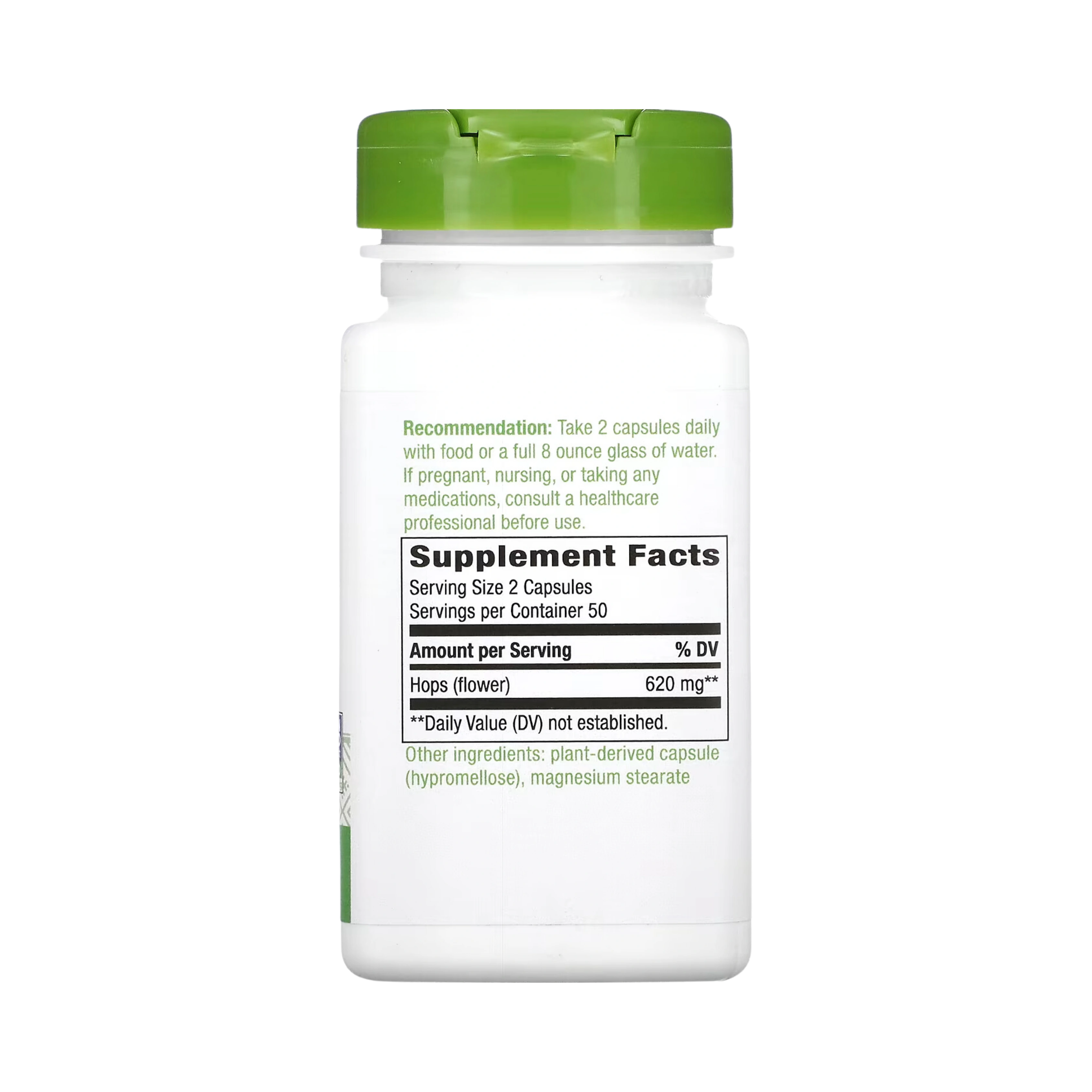 Nature's Way, Hops Flowers, 100 Capsules