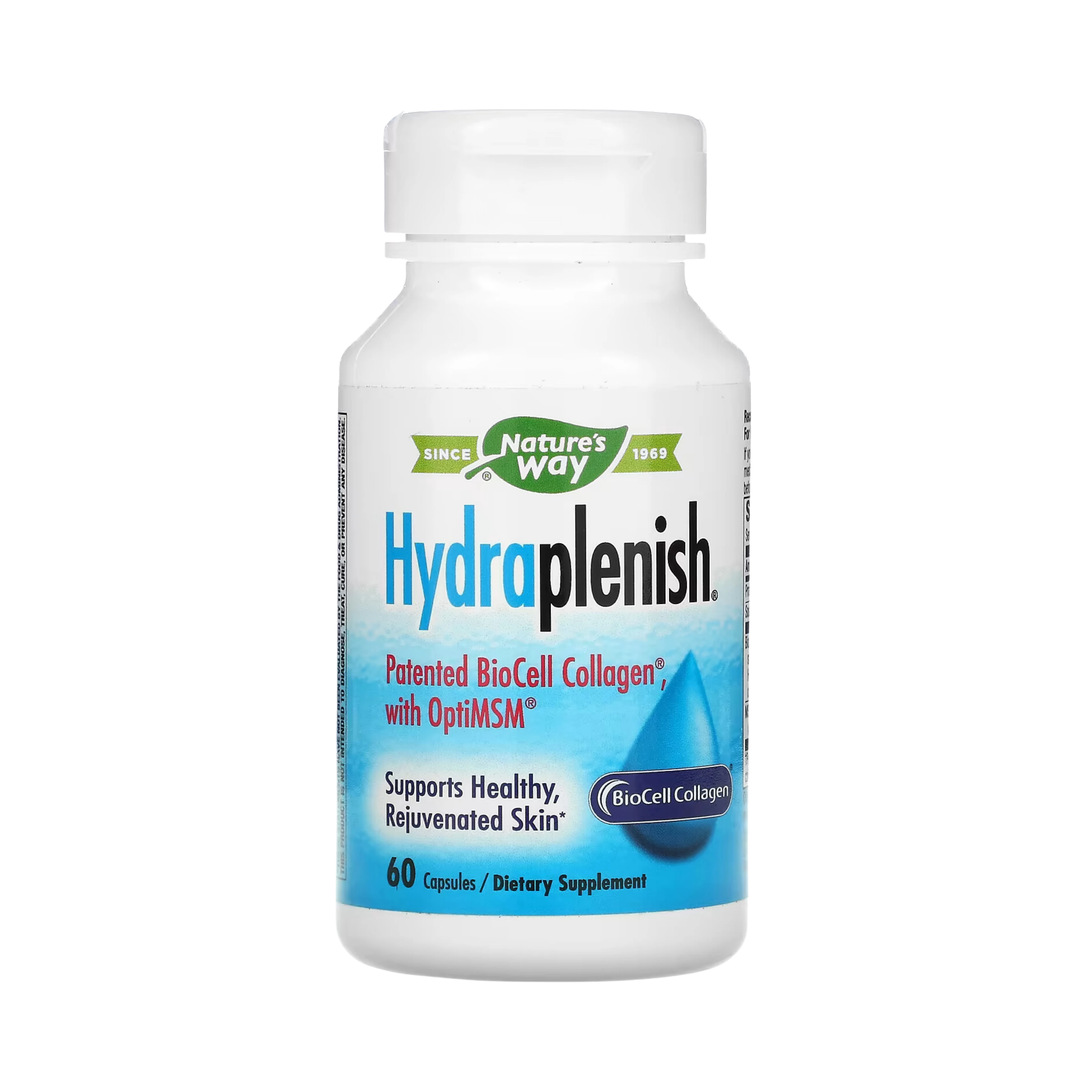 Nature's Way, Hydraplenish with MSM, 60 Capsules