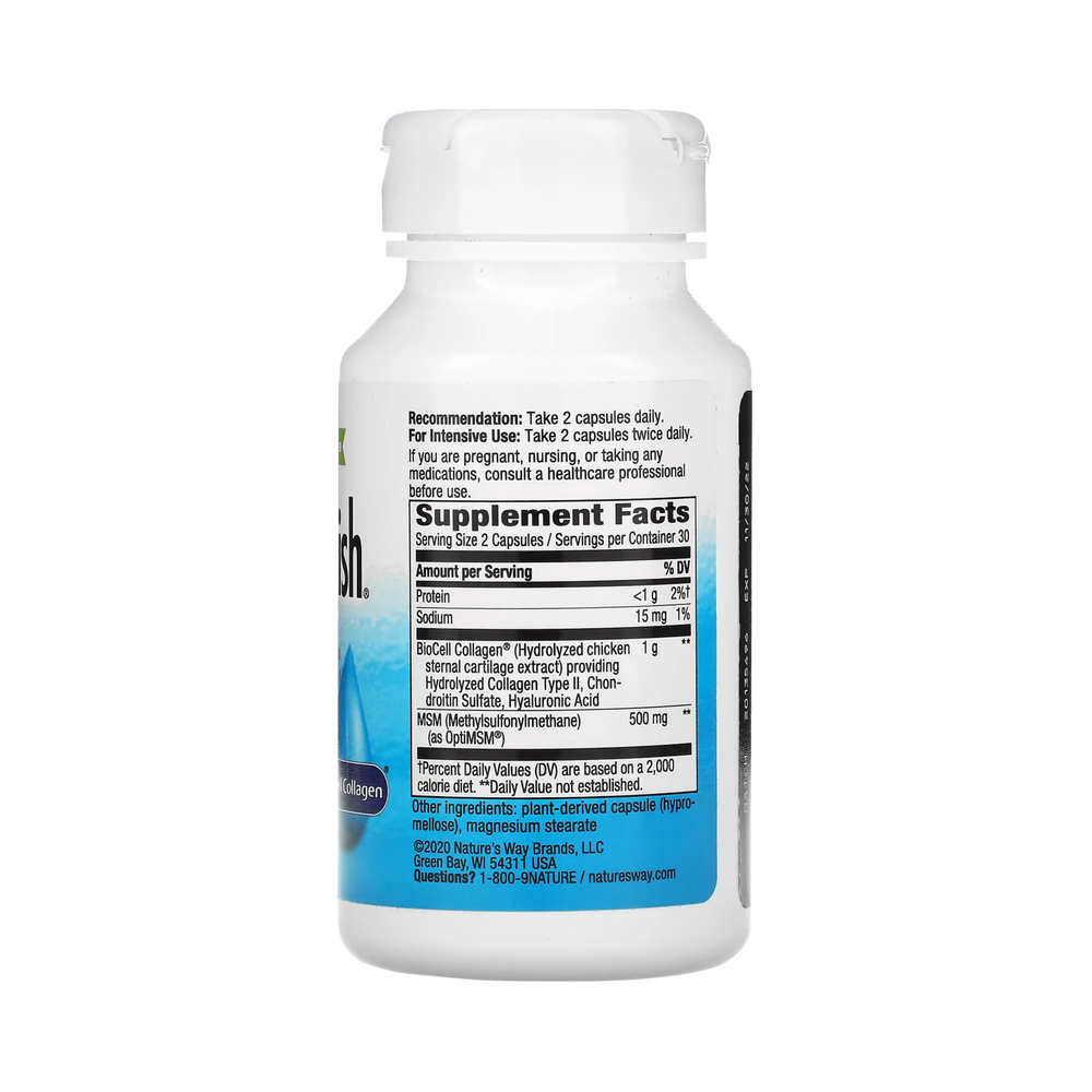 Nature's Way, Hydraplenish with MSM, 60 Capsules