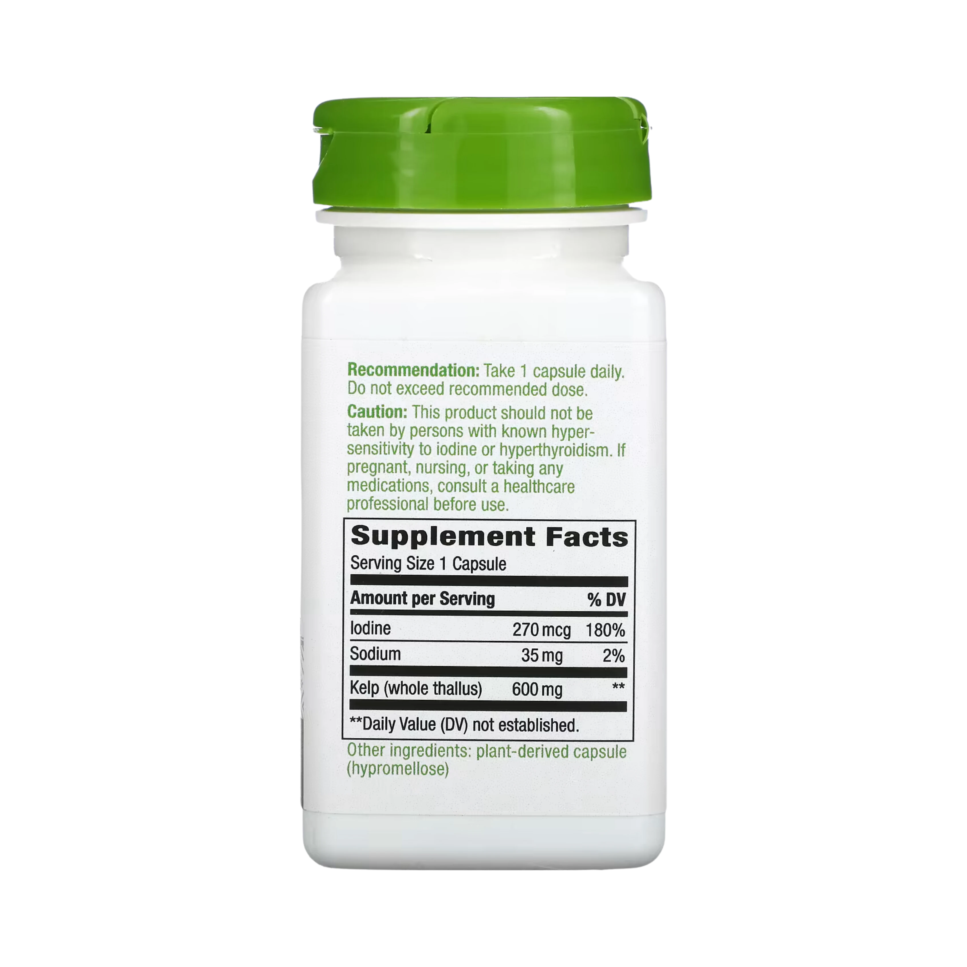 Nature's Way, Kelp, 100 Capsules