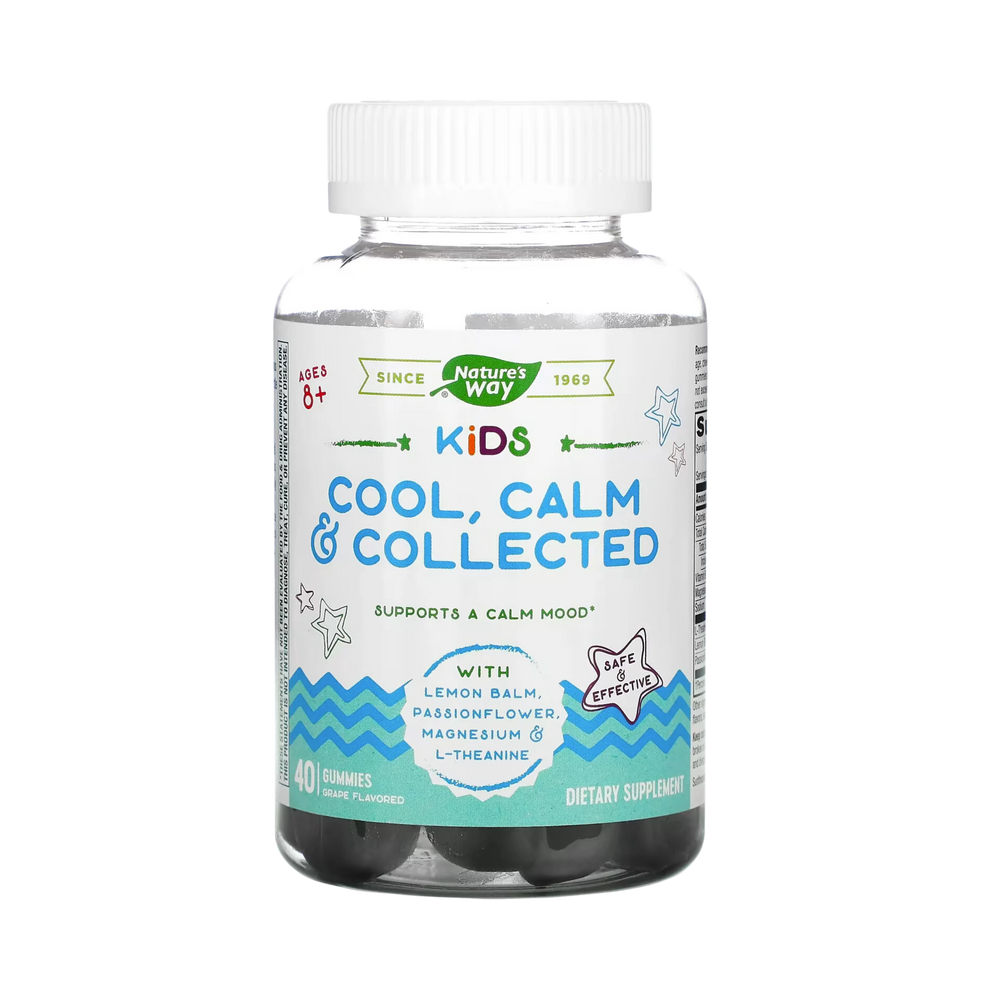 Nature's Way, Kids Cool, Calm & Collected, 40 Gummies