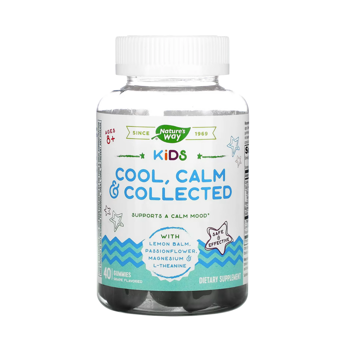 Nature's Way, Kids Cool, Calm & Collected, 40 Gummies