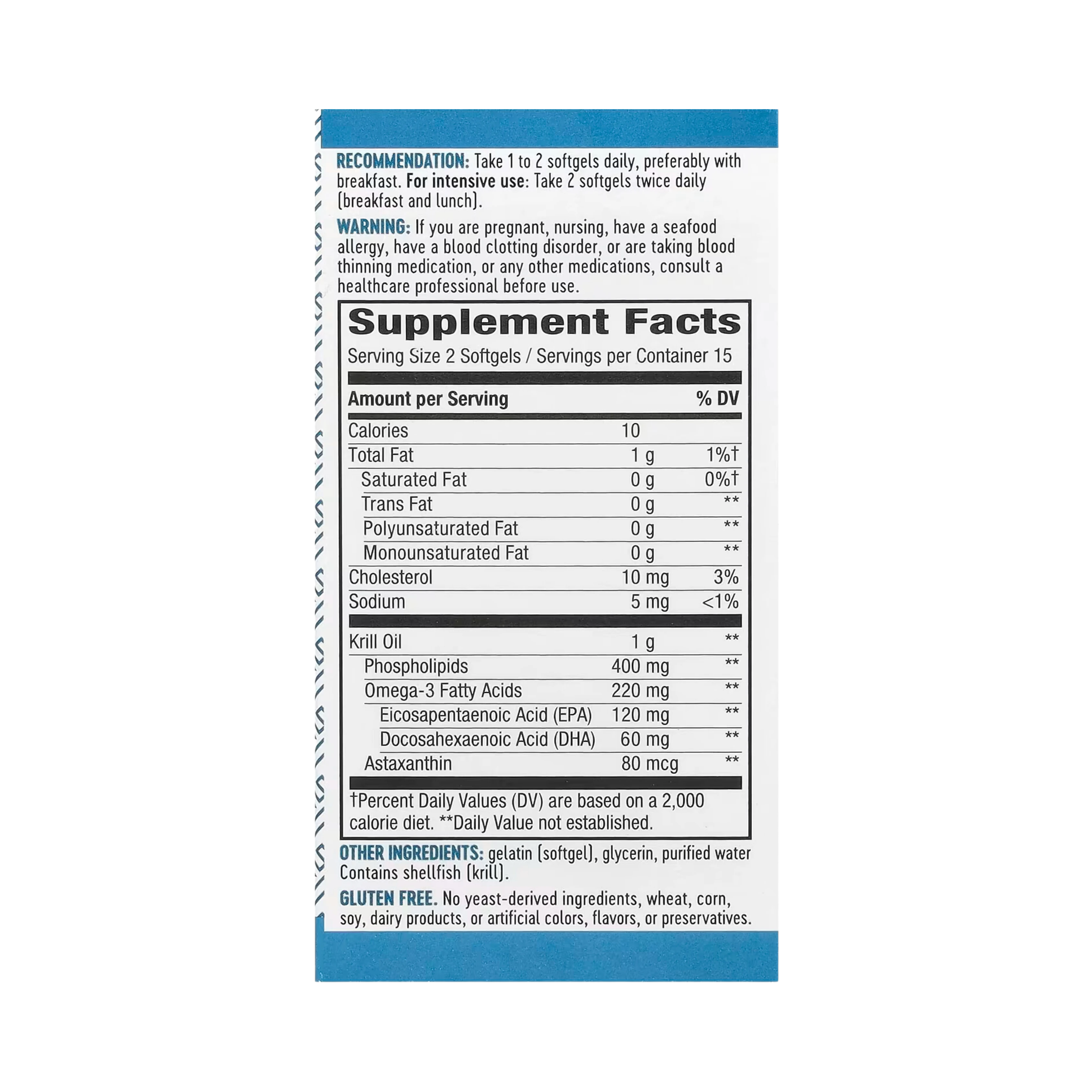 Nature's Way, Krill Oil, 30 Softgels