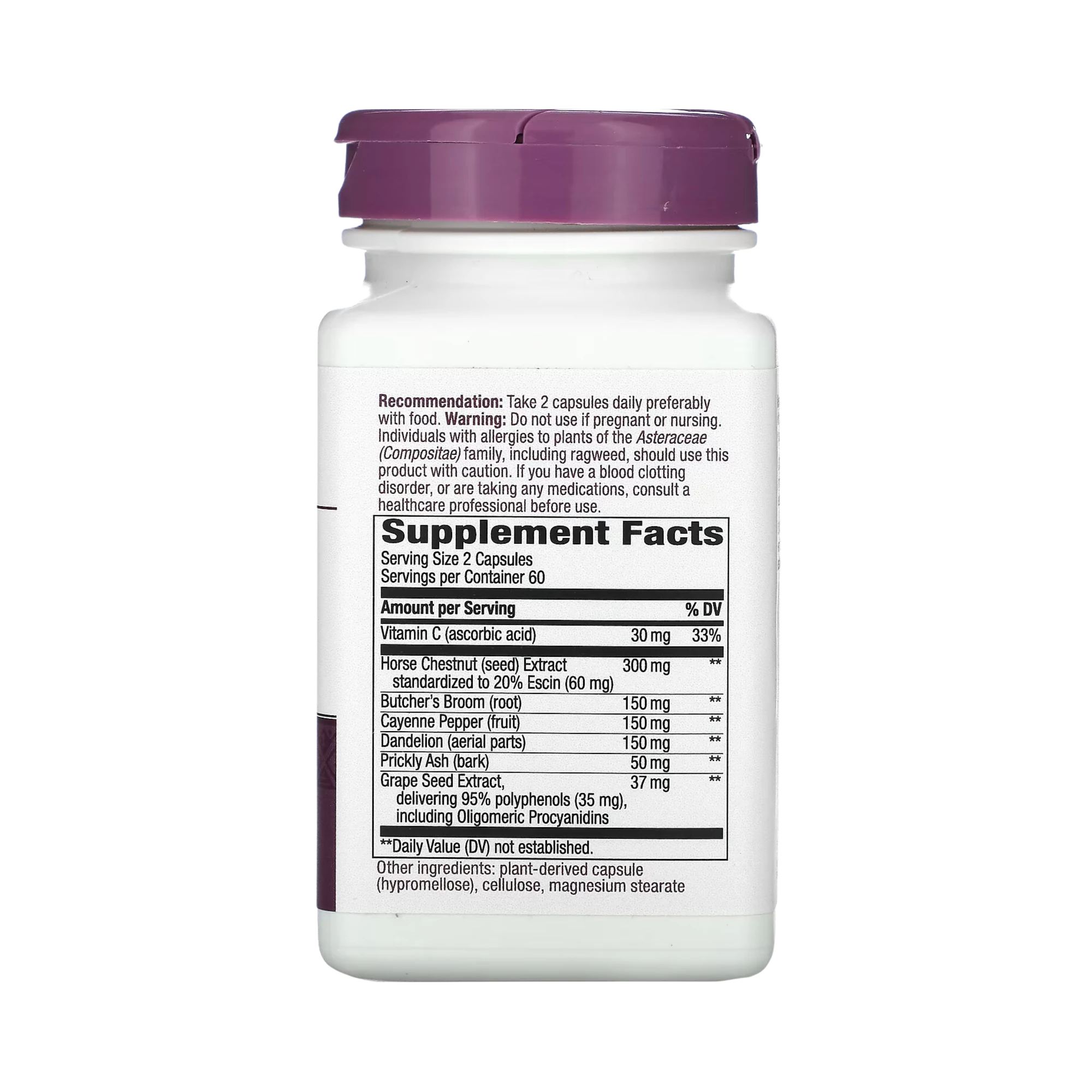 Nature's Way, Leg Veins, 120 Capsules