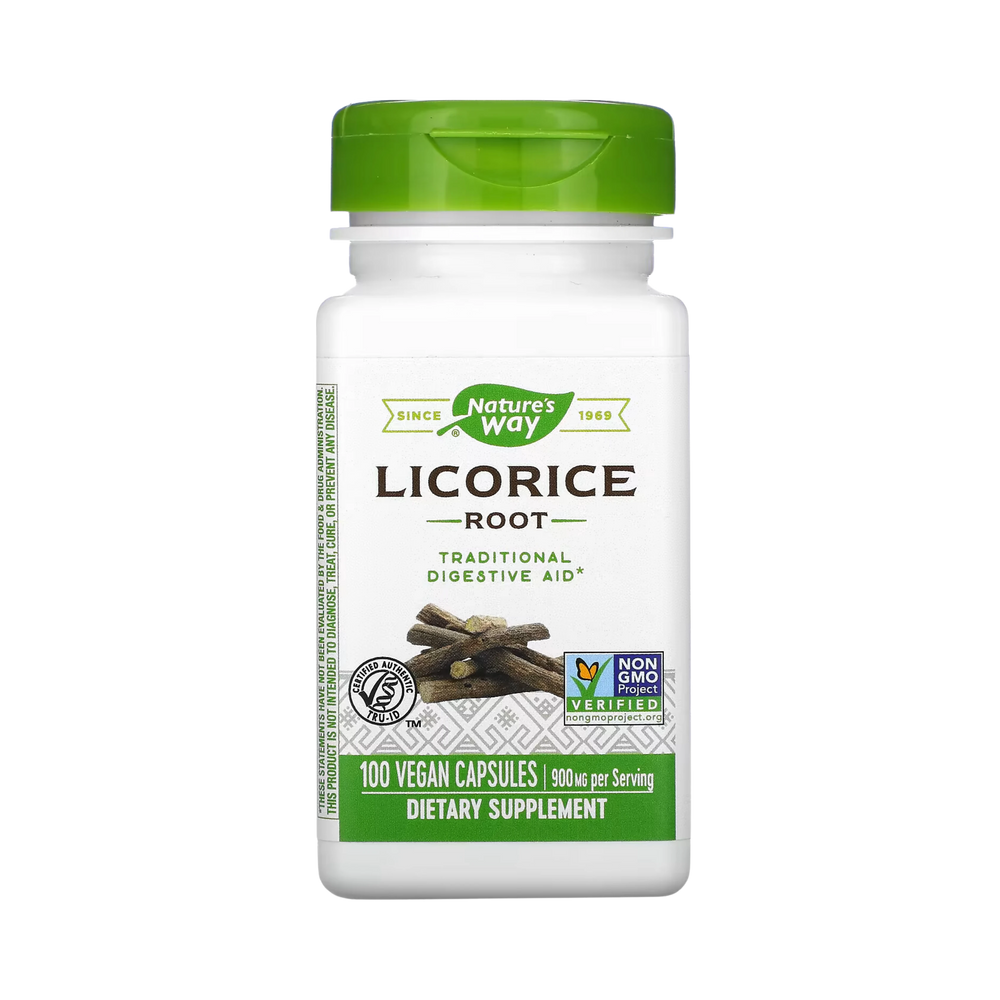 Nature's Way, Licorice Root, 100 Capsules