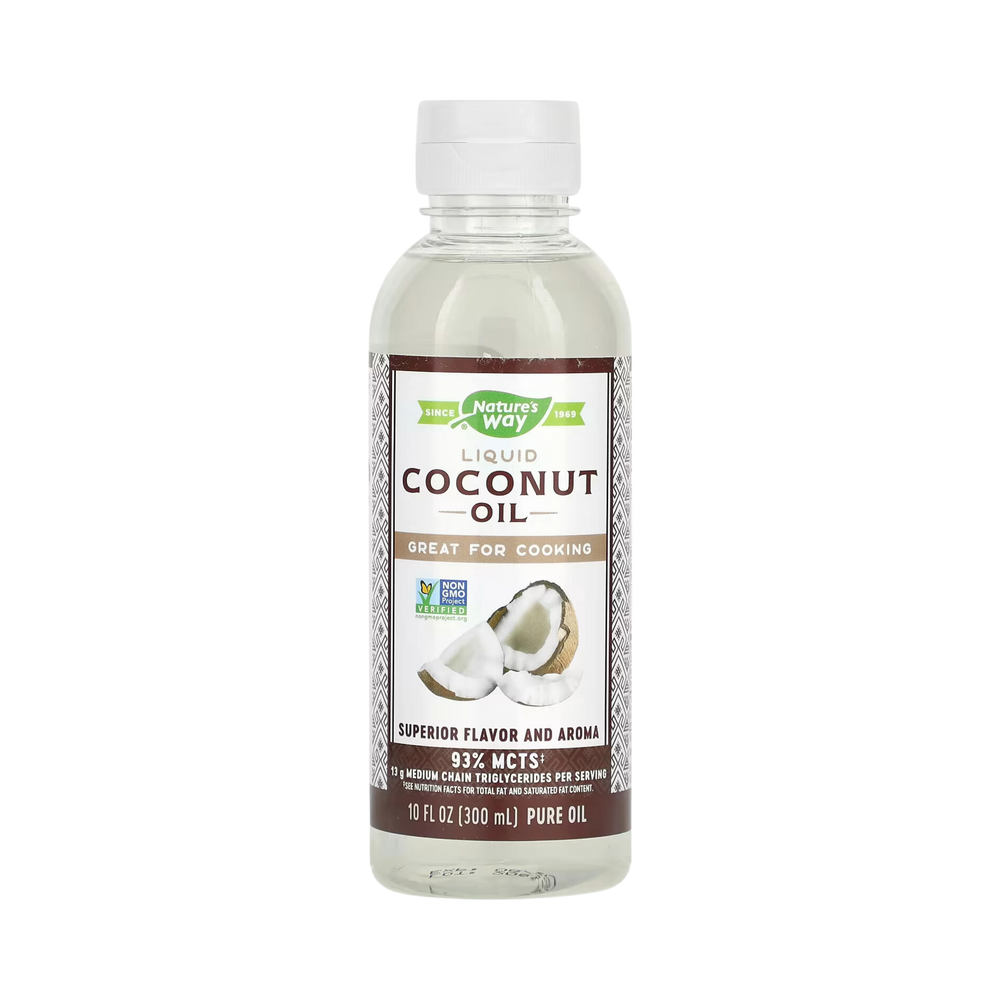 Nature's Way, Liquid Coconut Oil, 10 Fl Oz