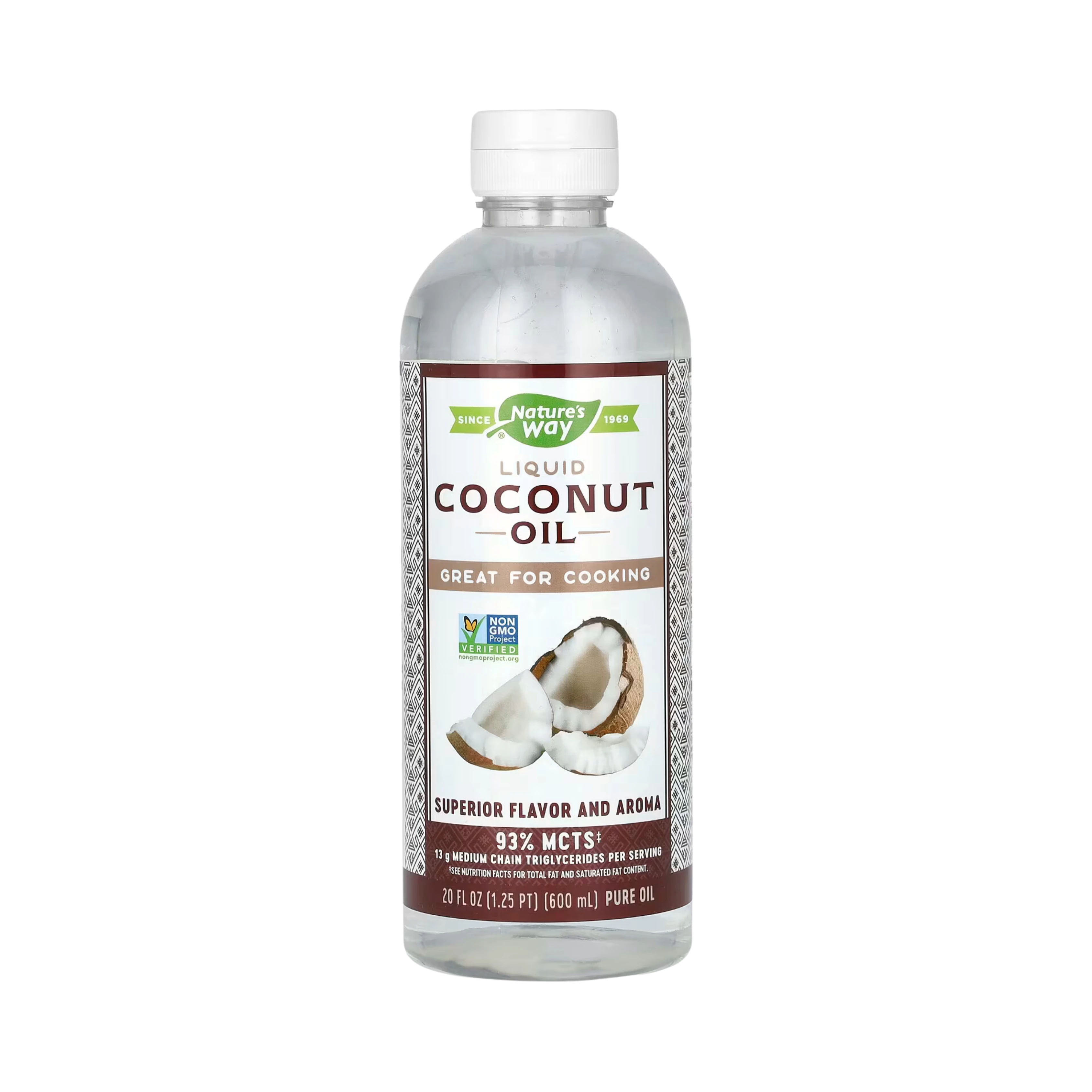Nature's Way, Liquid Coconut Oil, 20 Fl Oz