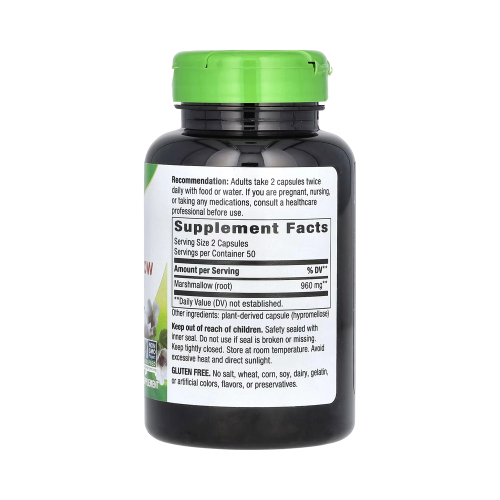 Nature's Way, Marshmallow Root, 100 Capsules
