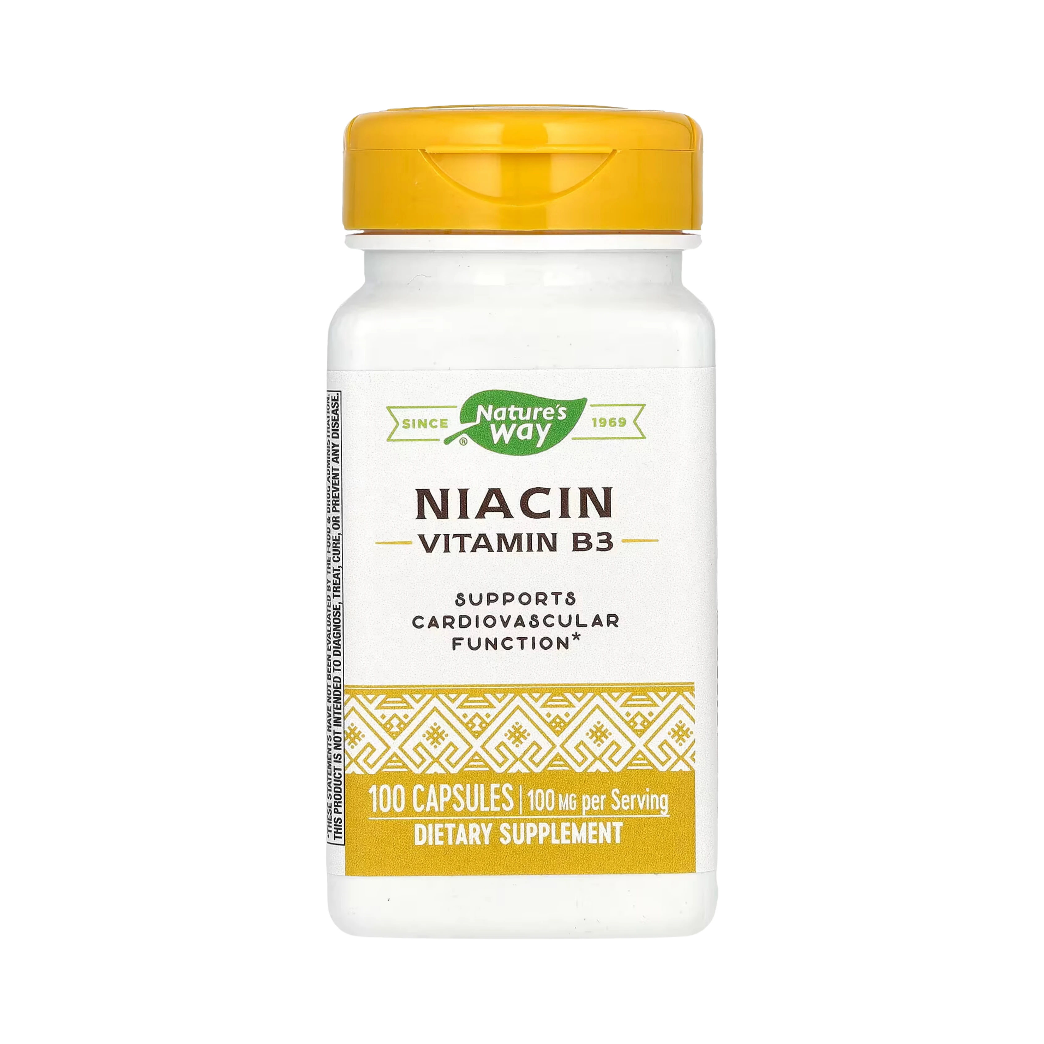 Nature's Way, Niacin, 100 Capsules