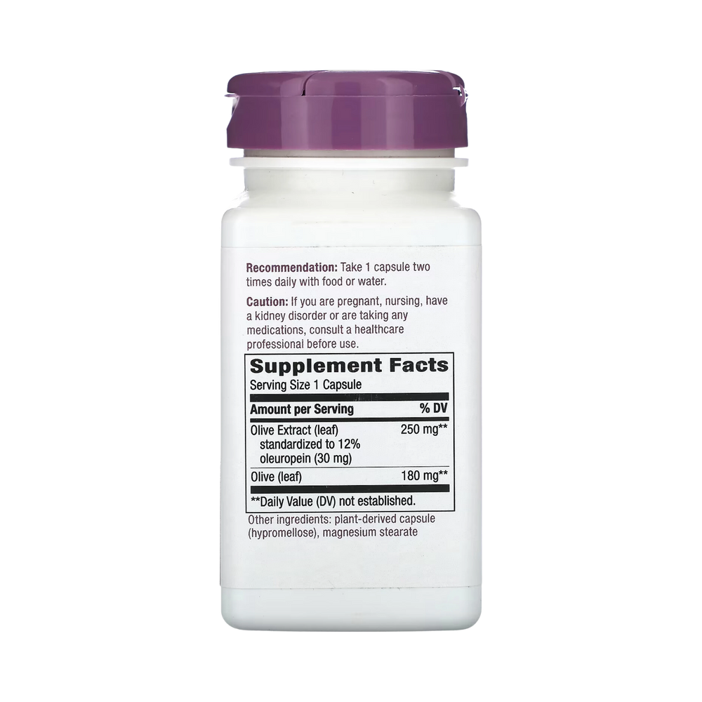 Nature's Way, Olive Leaf, 60 Capsules