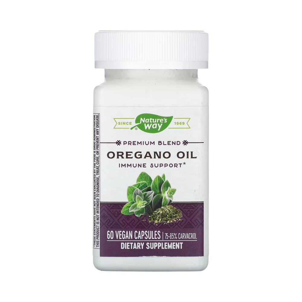Nature's Way, Oregano Oil, 60 Capsules