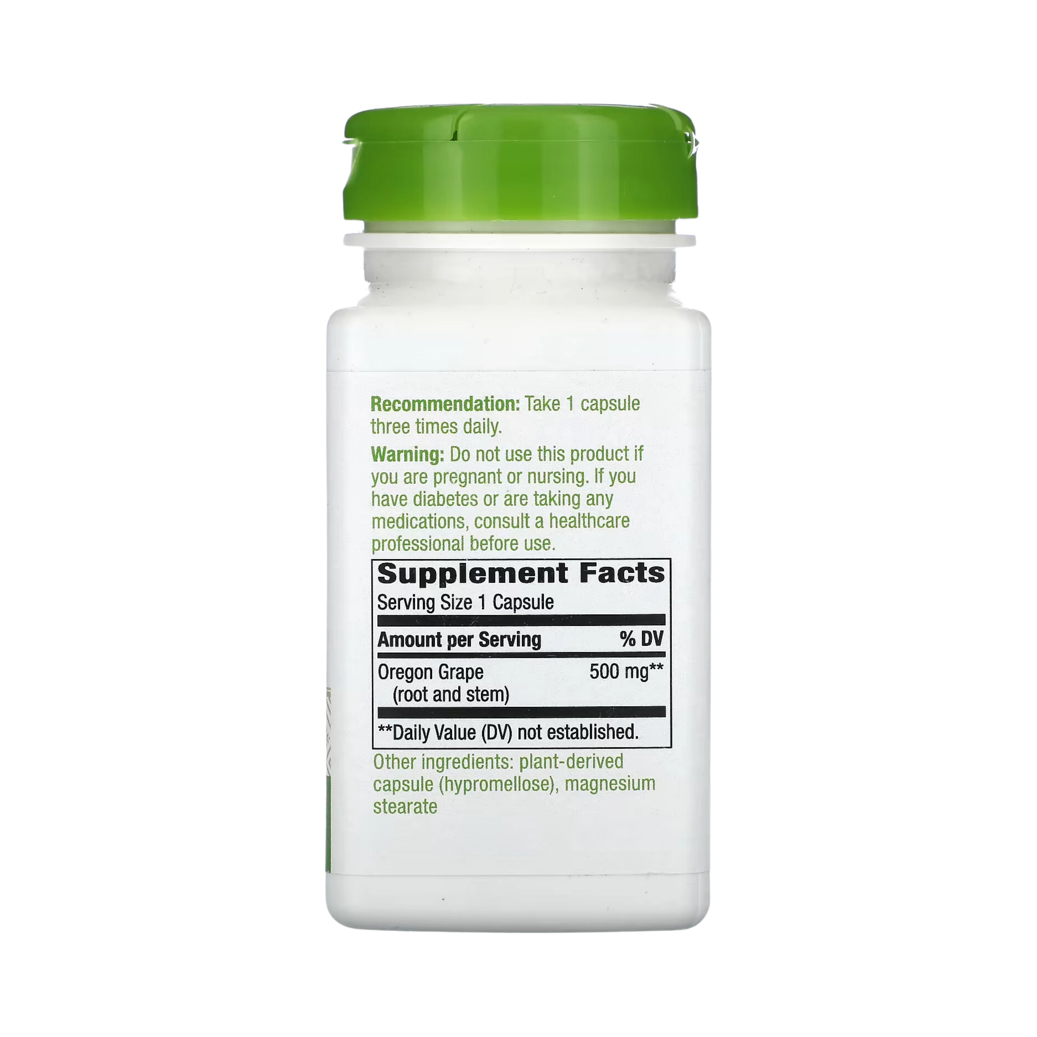 Nature's Way, Oregon Grape, 90 Capsules