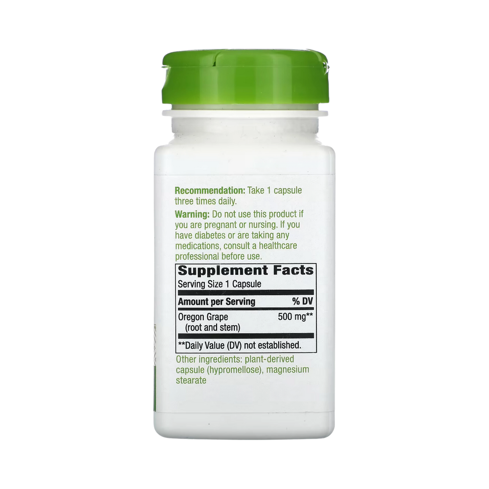Nature's Way, Oregon Grape, 90 Capsules
