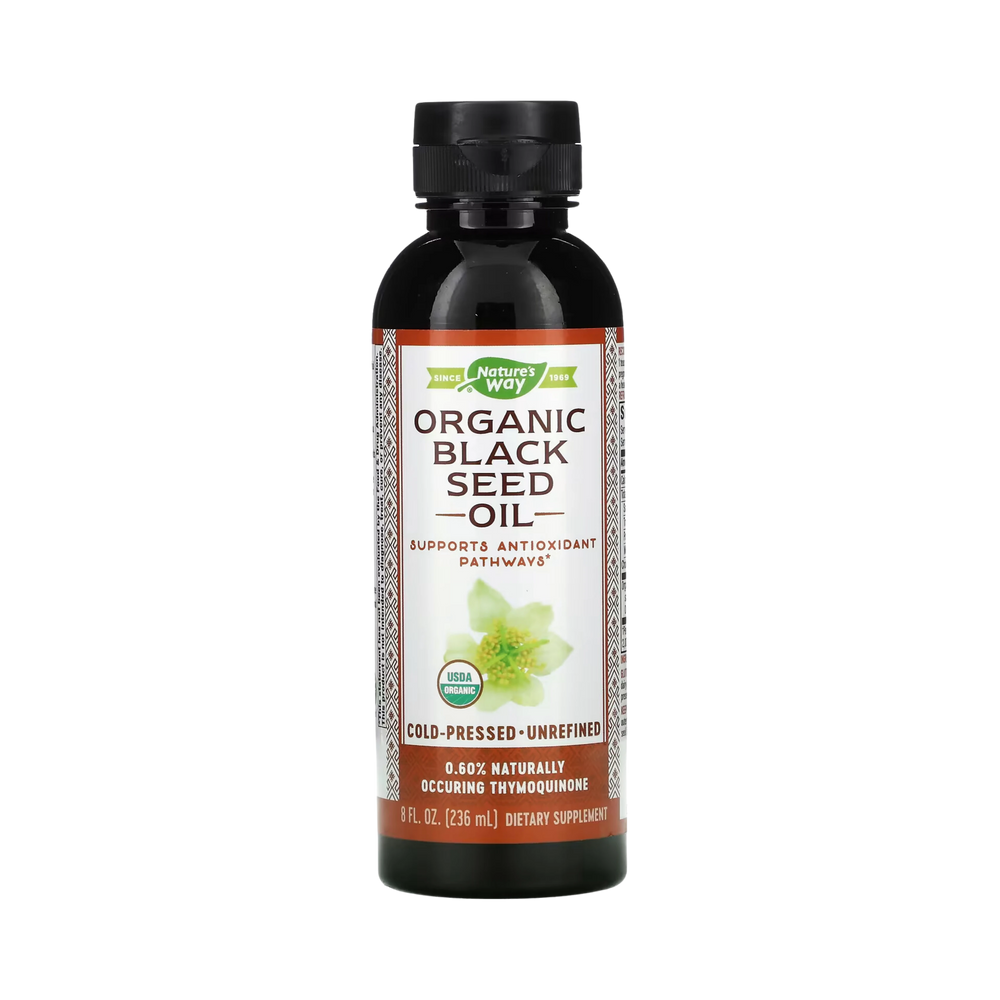 Nature's Way, Organic Black Seed Oil, 8 Oz