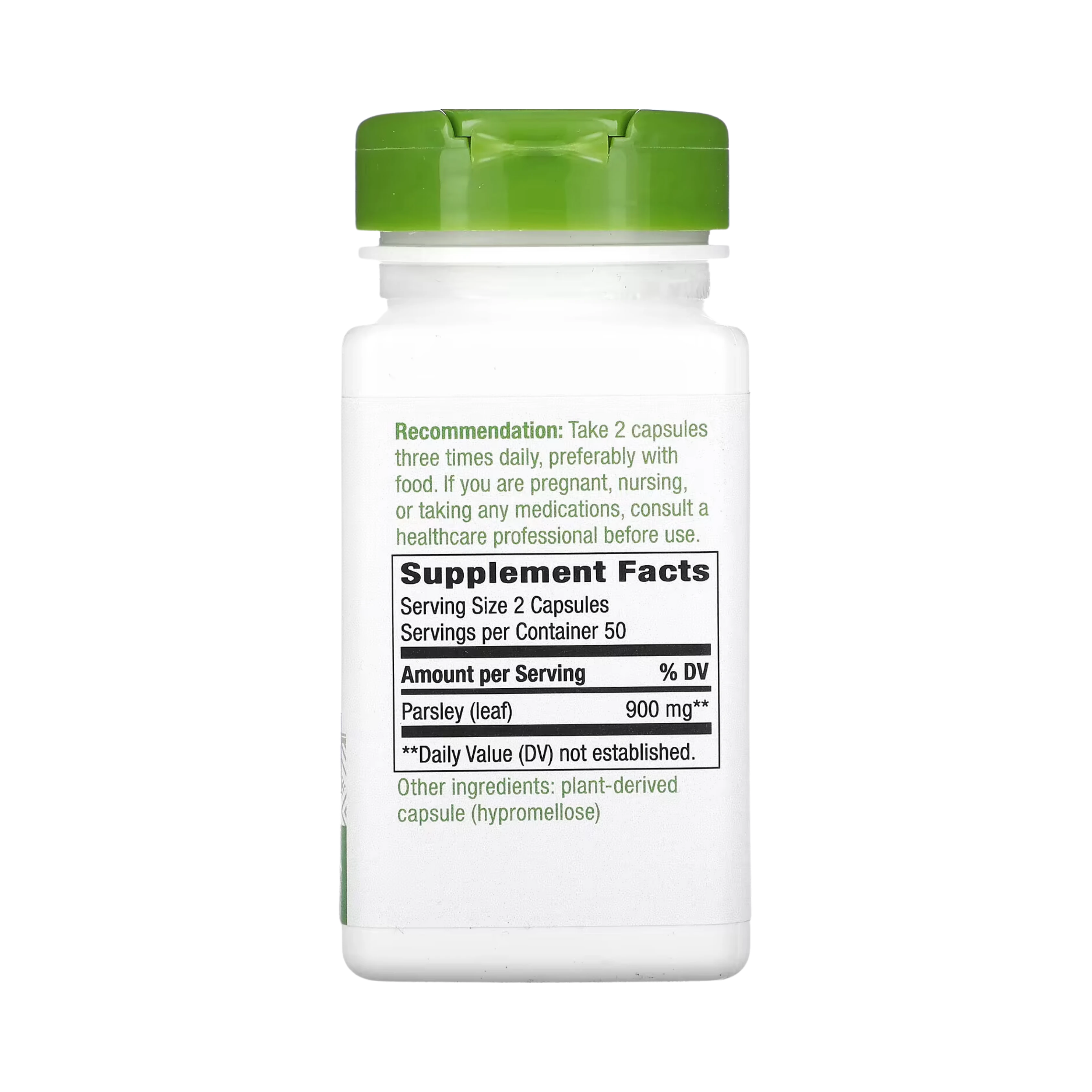 Nature's Way, Parsley Leaf, 100 Capsules