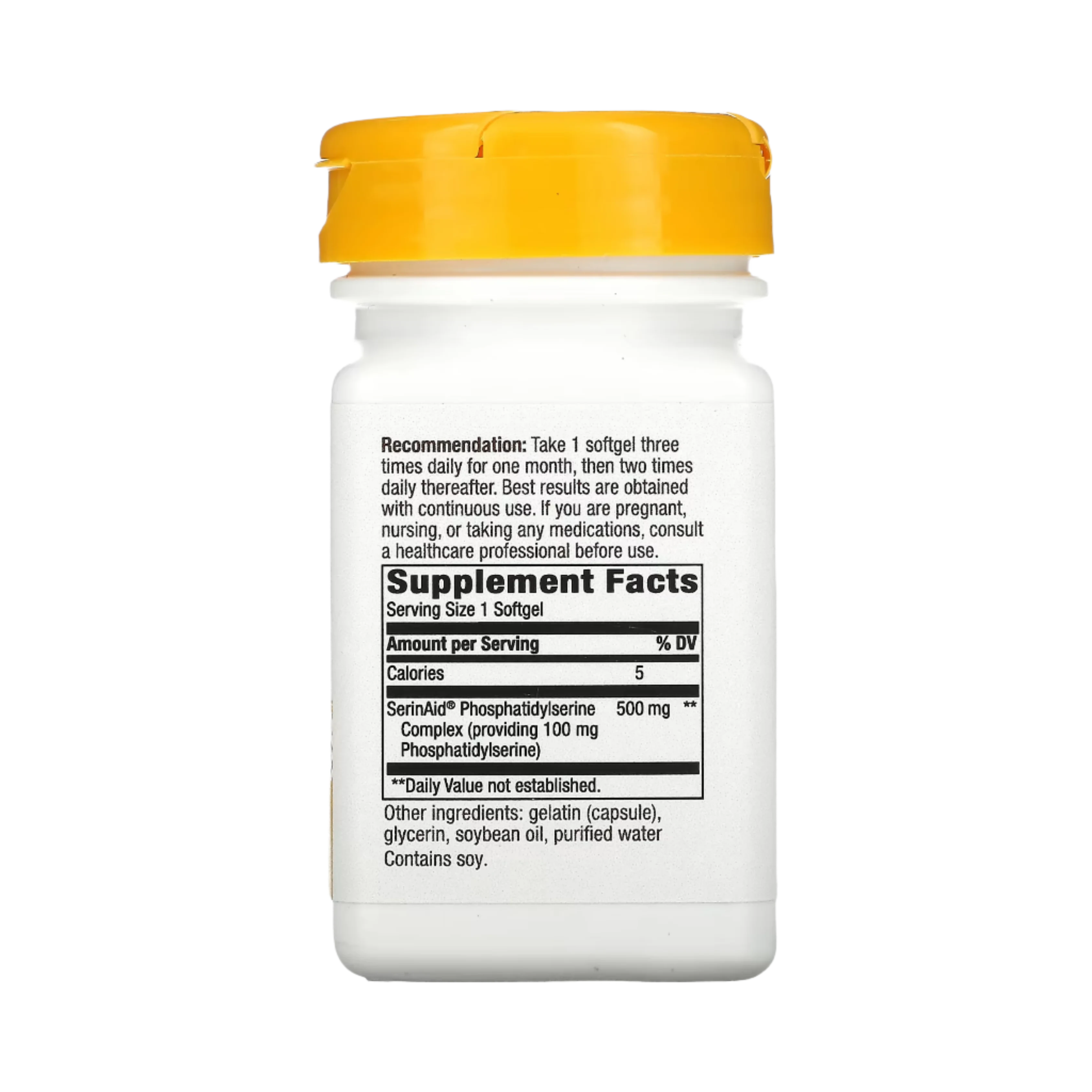 Nature's Way, Phosphatidylserine, 60 Softgels