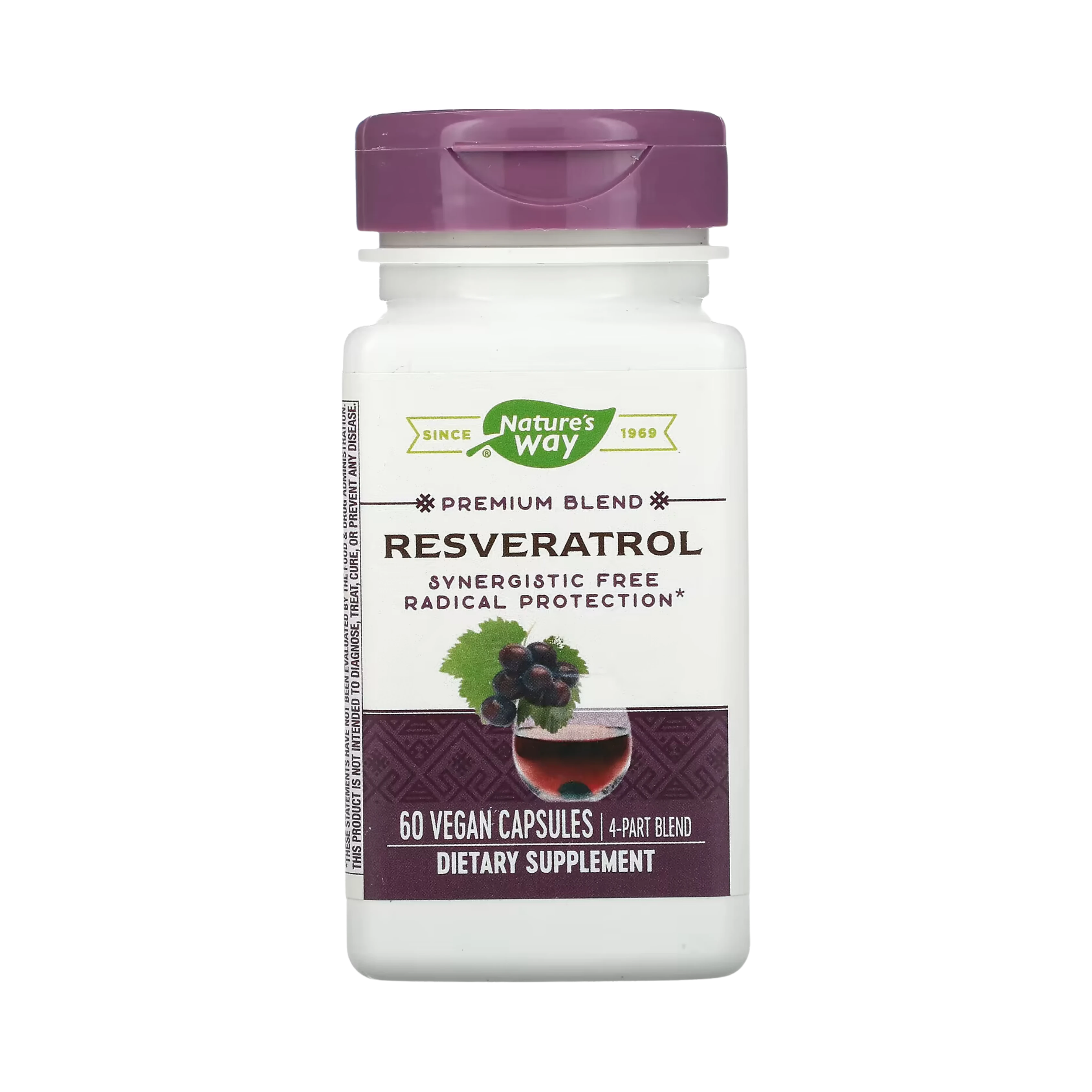 Nature's Way, Premium Blend, Resveratrol, 60 Capsules