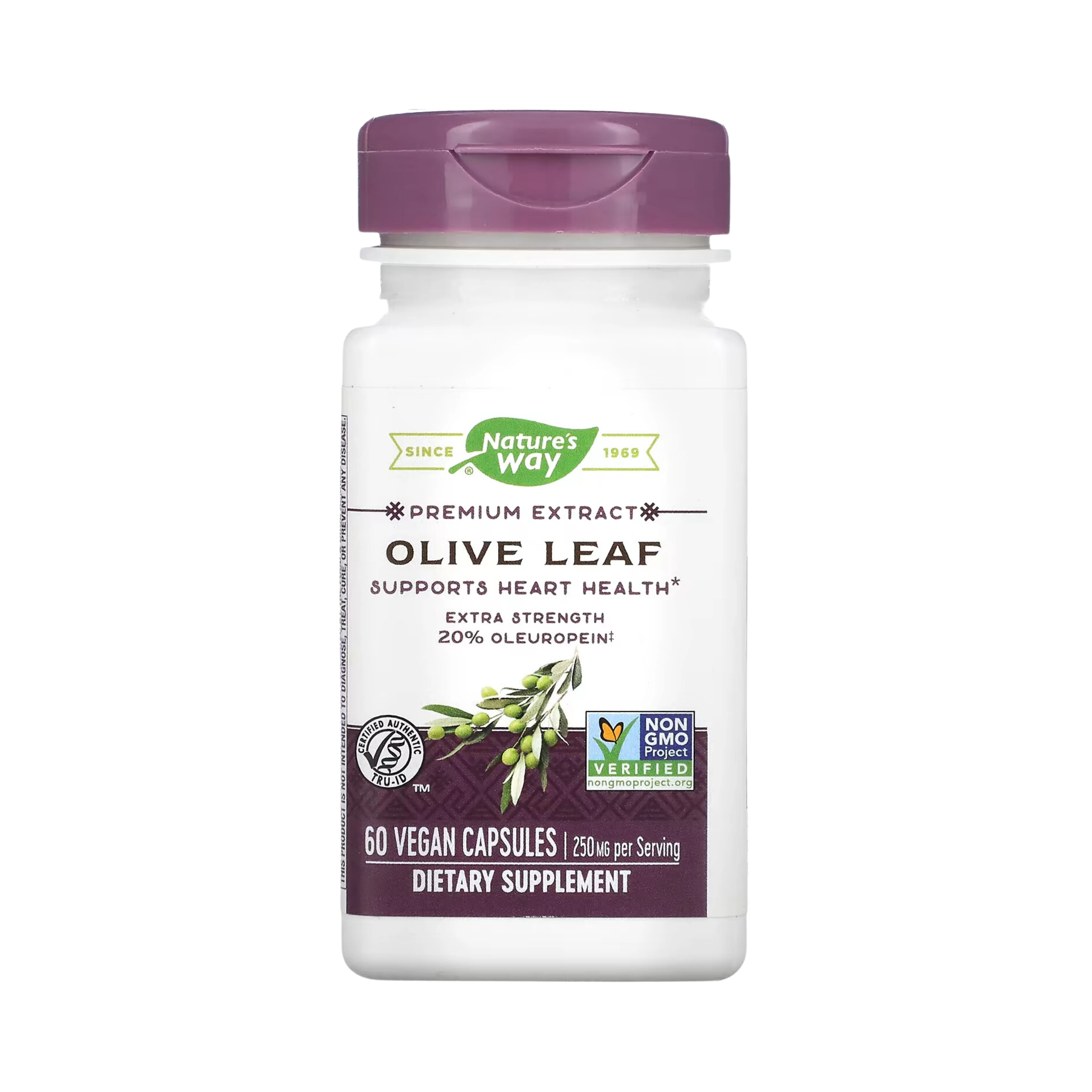 Nature's Way, Premium Extract, Olive Leaf, 60 Capsules