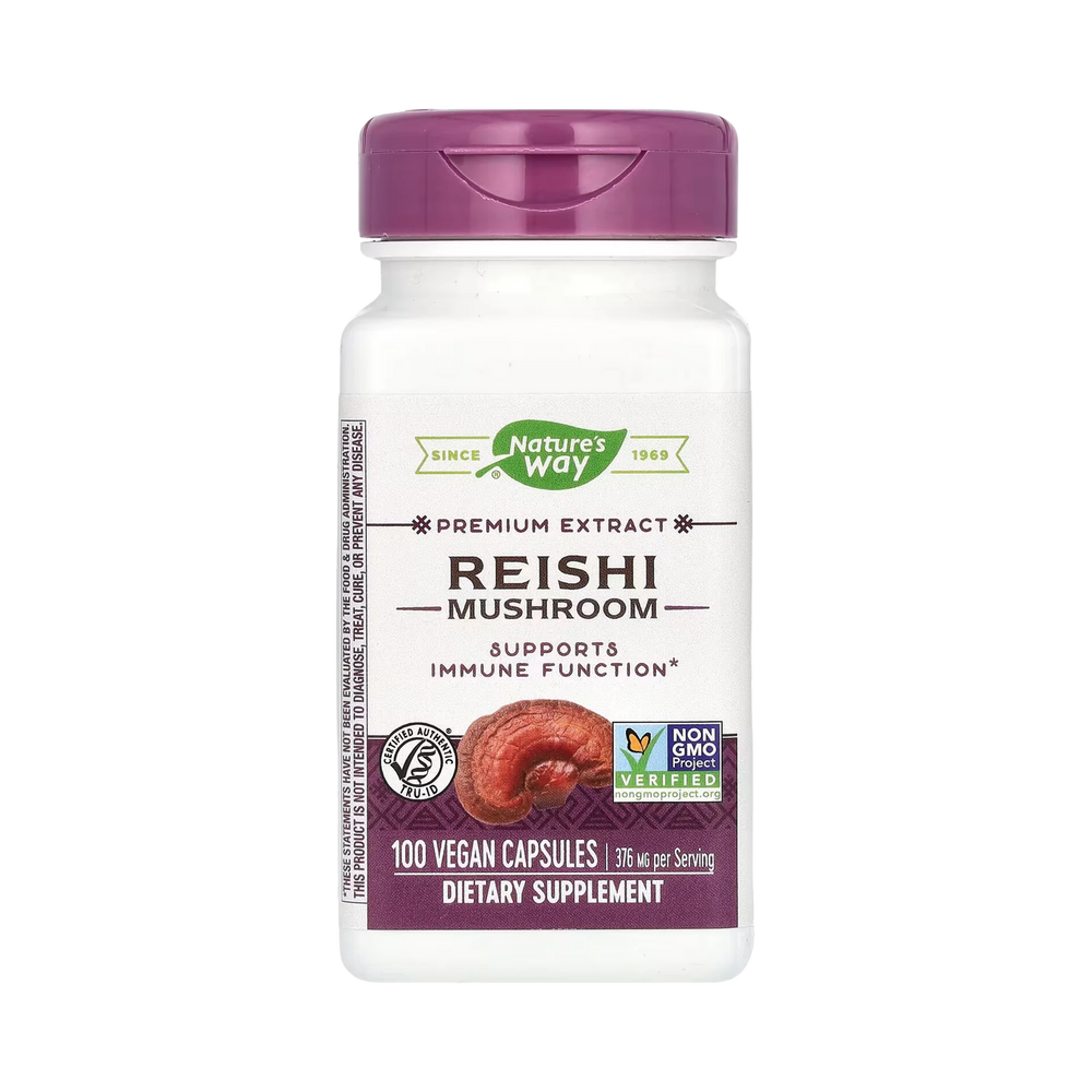 Nature's Way, Reishi Mushroom, 100 Capsules