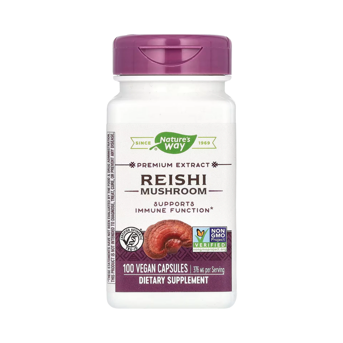 Nature's Way, Reishi Mushroom, 100 Capsules