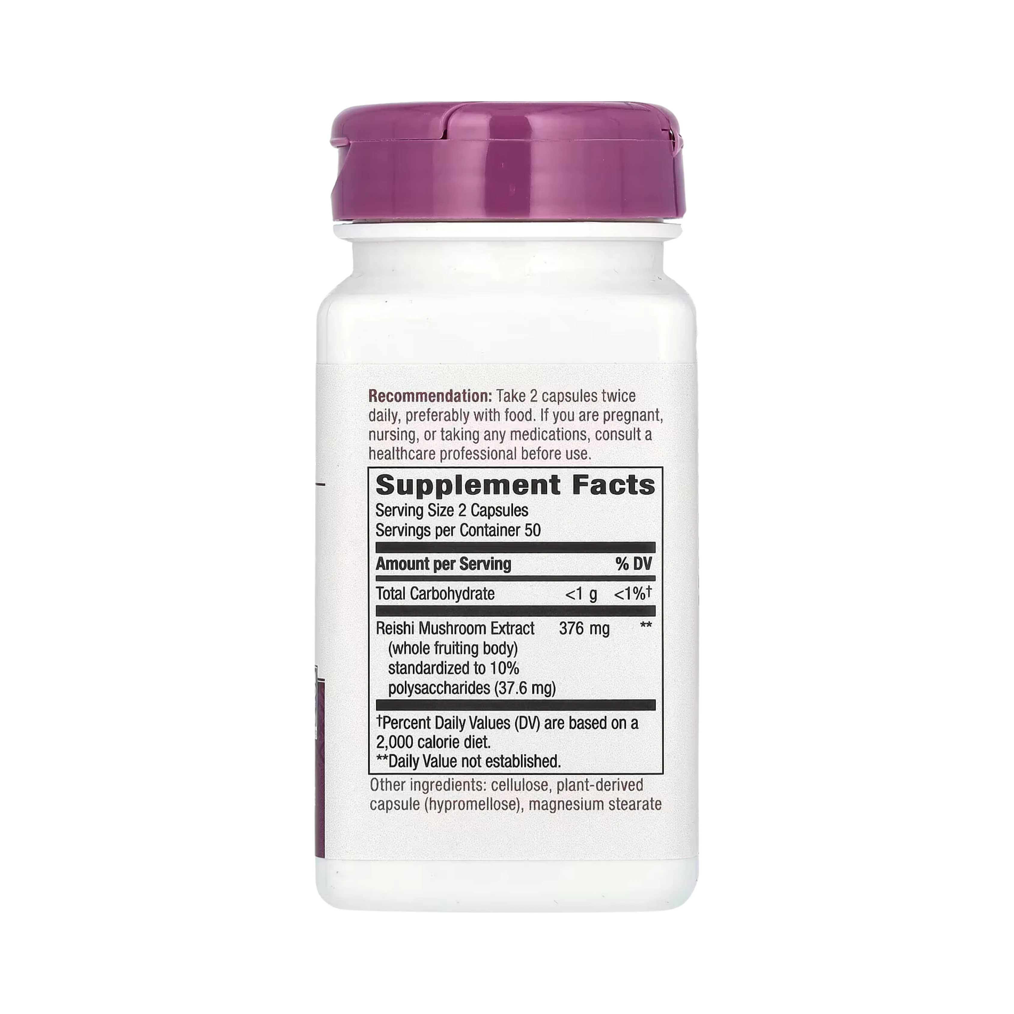 Nature's Way, Reishi Mushroom, 100 Capsules
