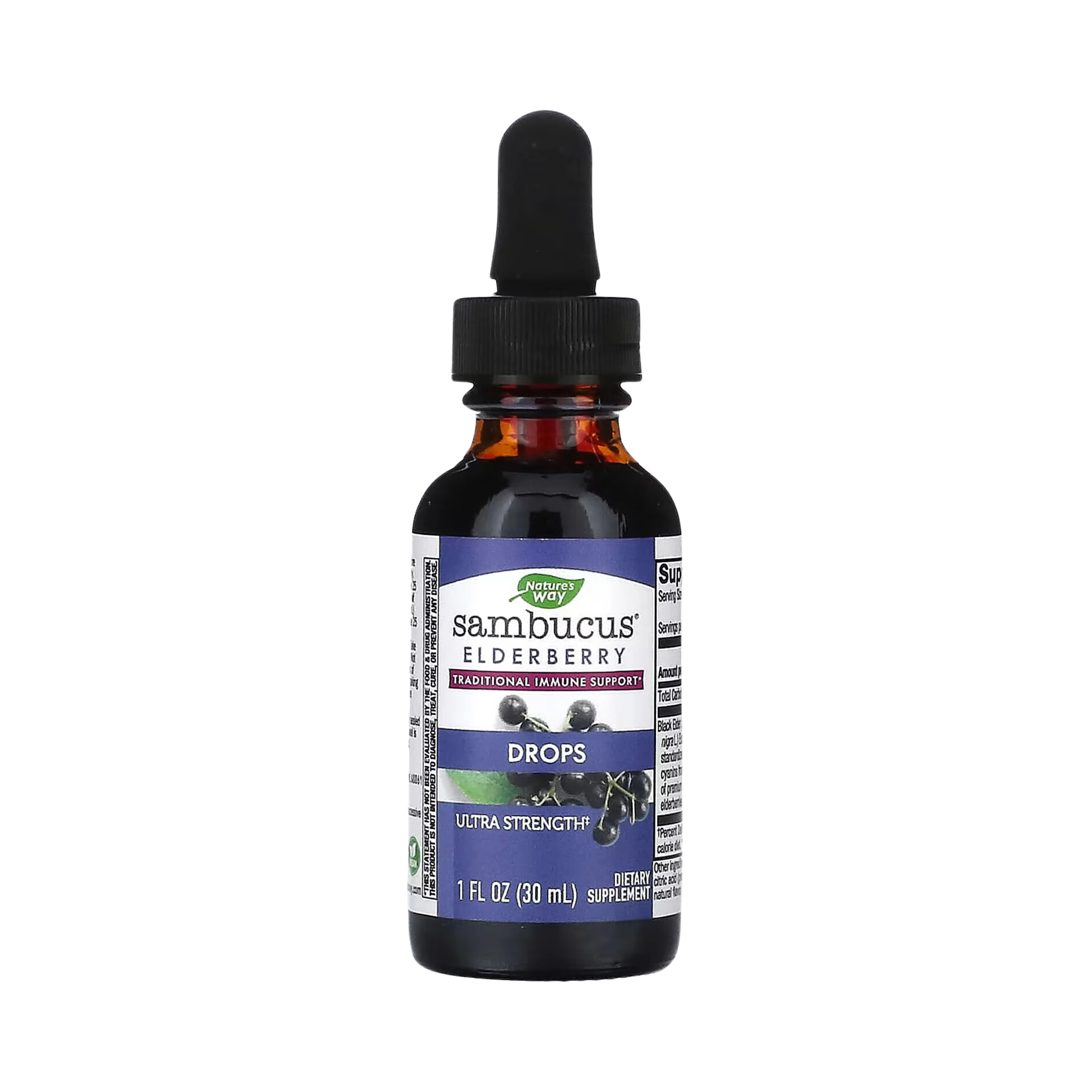 Nature's Way, Sambucus Drops, 1 Oz