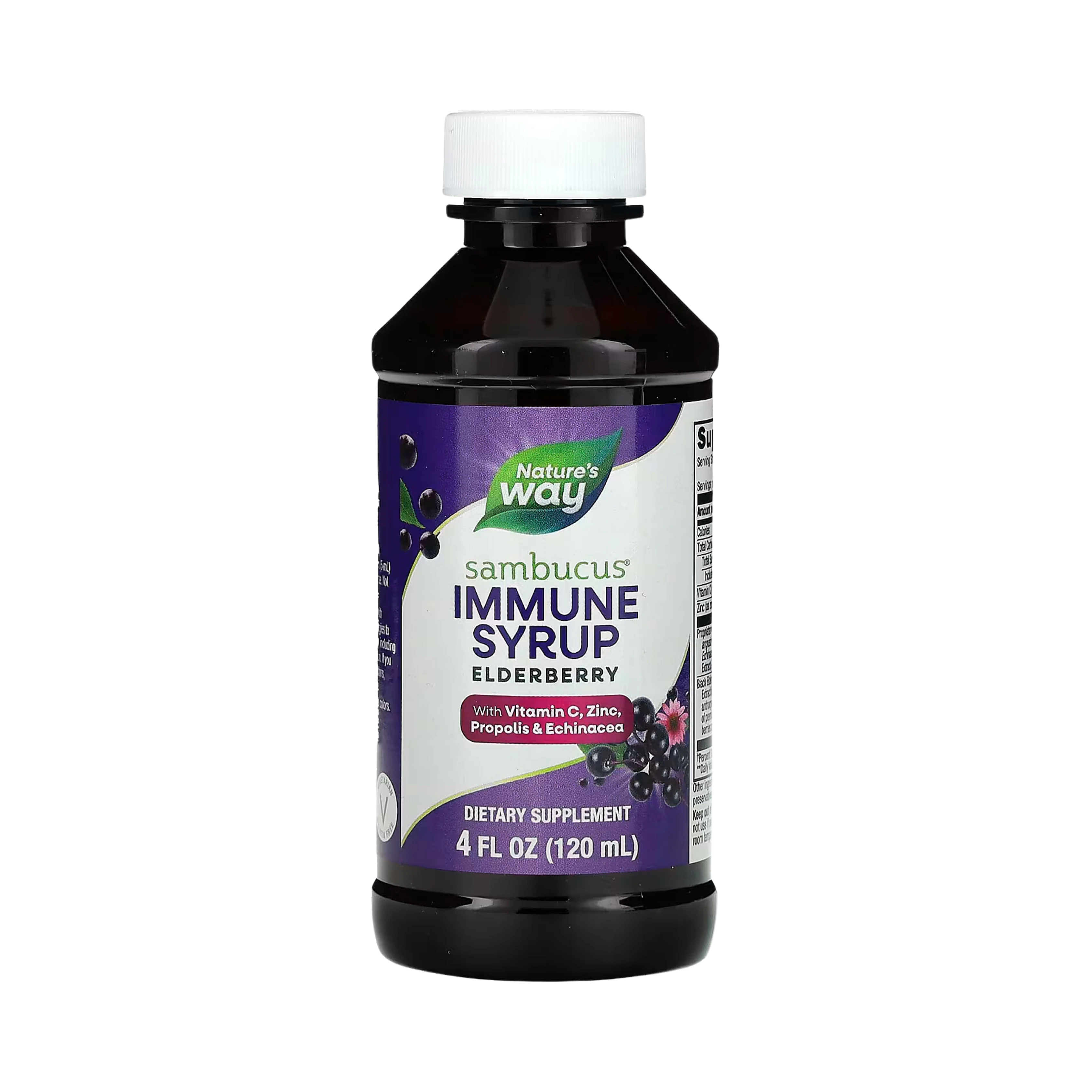 Nature's Way, Sambucus Immune Syrup, 4 Oz