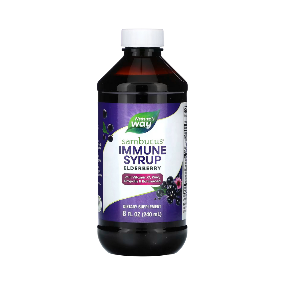 Nature's Way, Sambucus Immune Syrup, 8 Oz