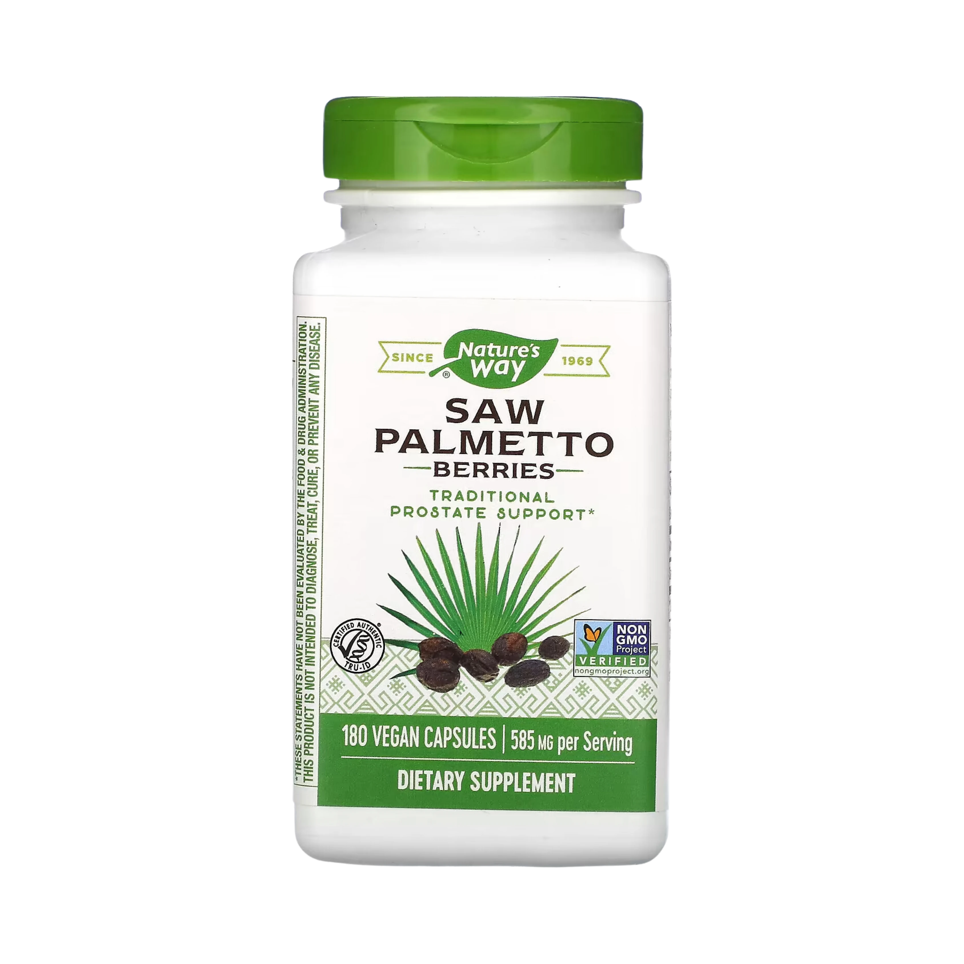Nature's Way, Saw Palmetto Berries, 180 Capsules