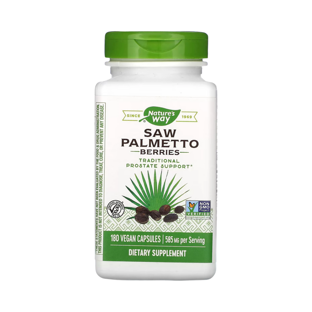 Nature's Way, Saw Palmetto Berries, 180 Capsules