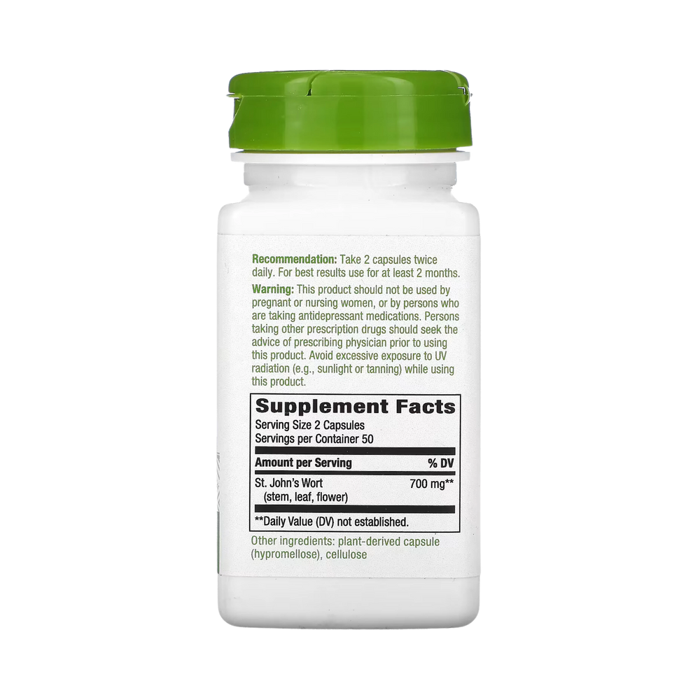 Nature's Way, St. John's Wort Herb, 100 Capsules