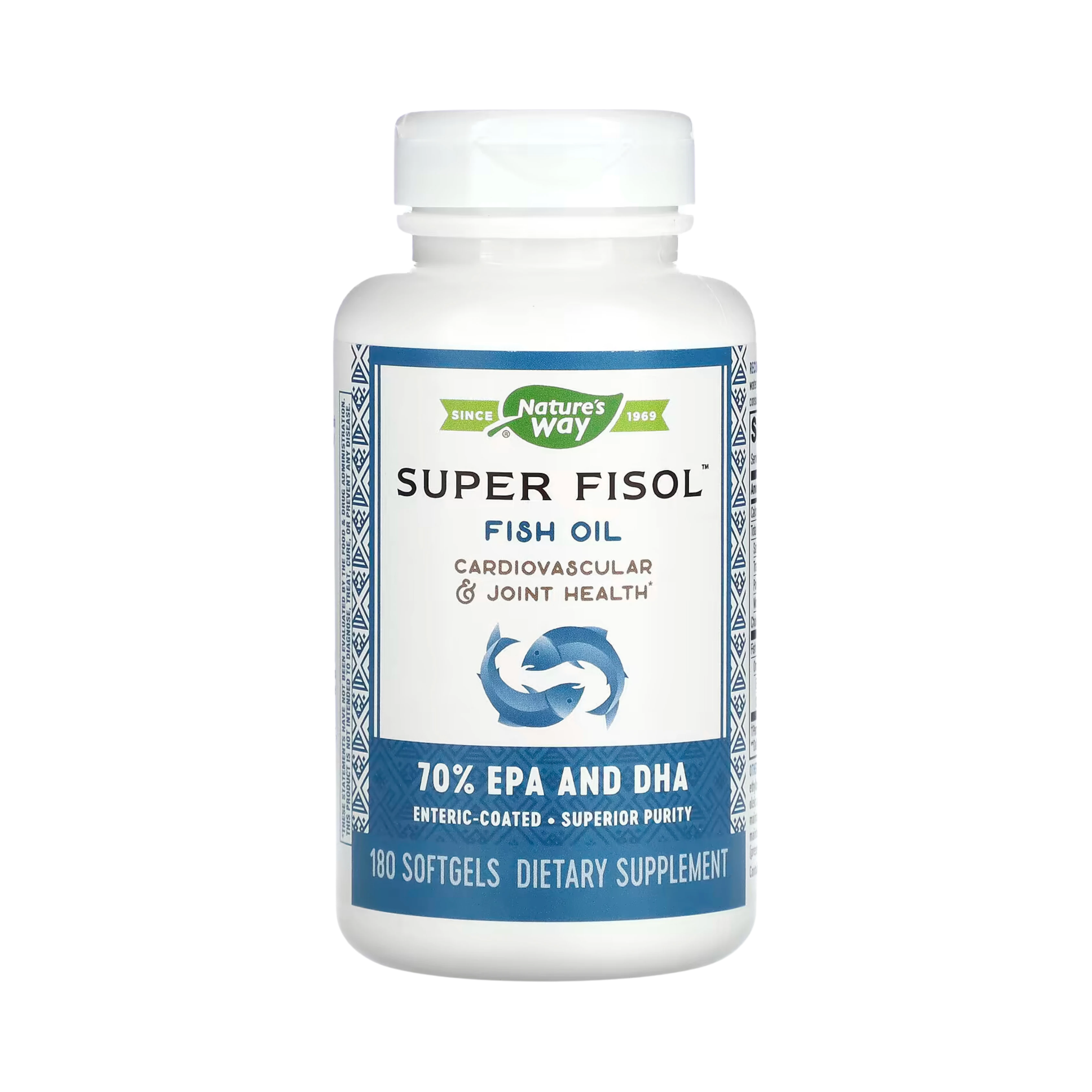 Nature's Way, Super Fisol Fish Oil, 180 Softgels
