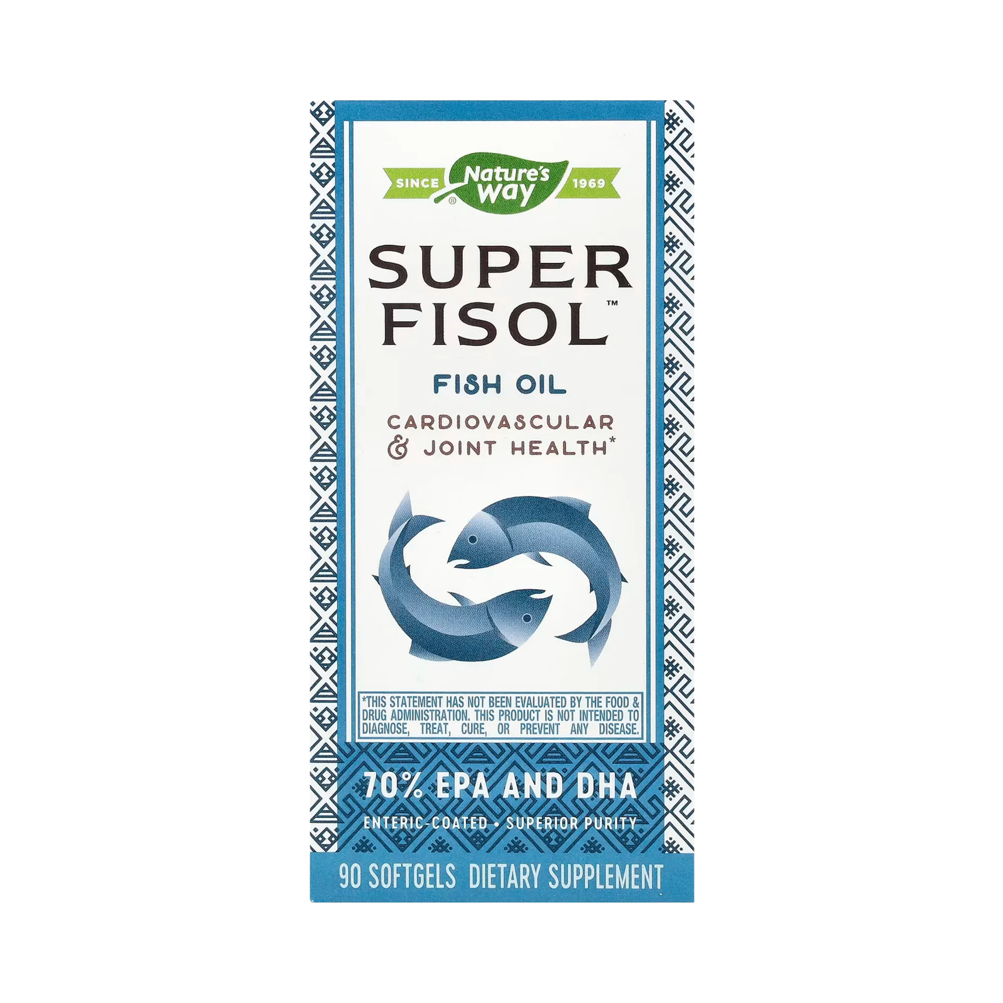 Nature's Way, Super Fisol Fish Oil, 90 Softgels