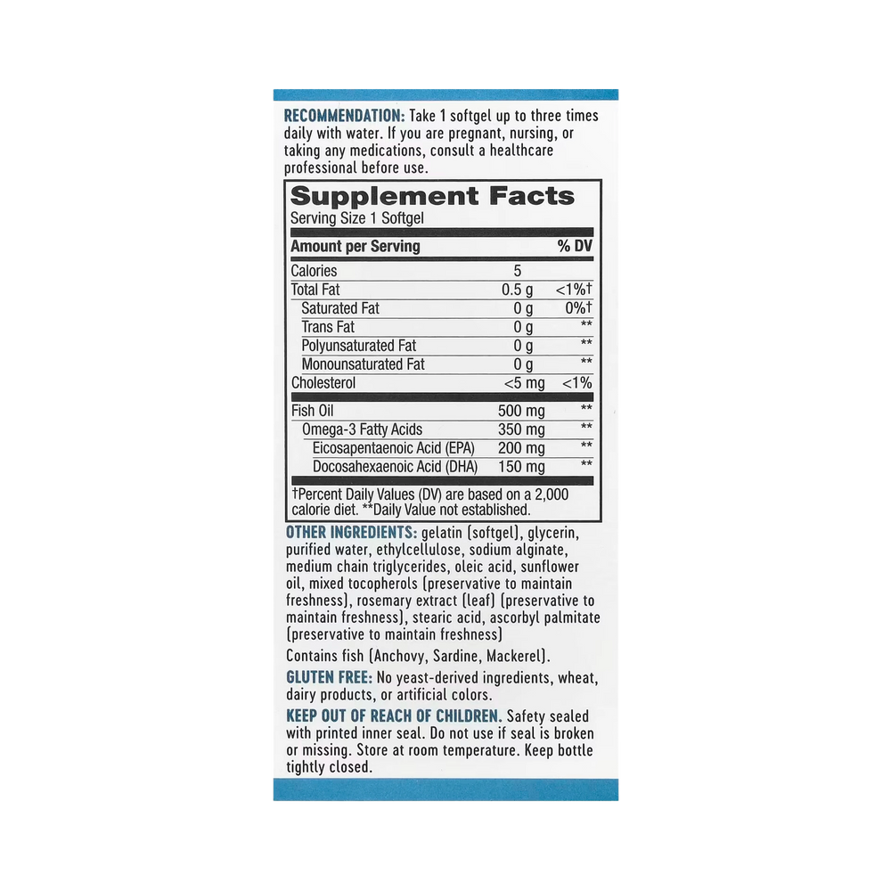 Nature's Way, Super Fisol Fish Oil, 90 Softgels
