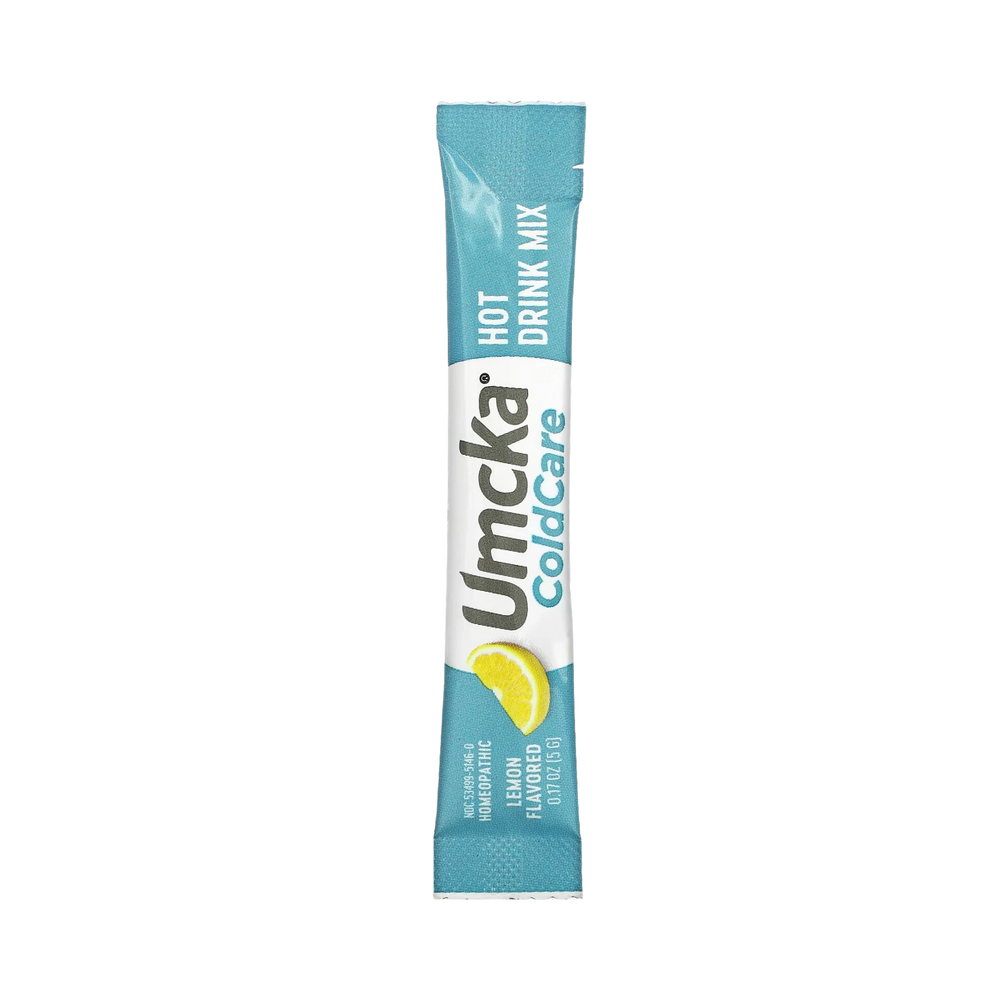 Nature's Way, Umcka, ColdCare, Soothing Hot Drink Mix, Lemon, 10 Packets, 0.17 Oz