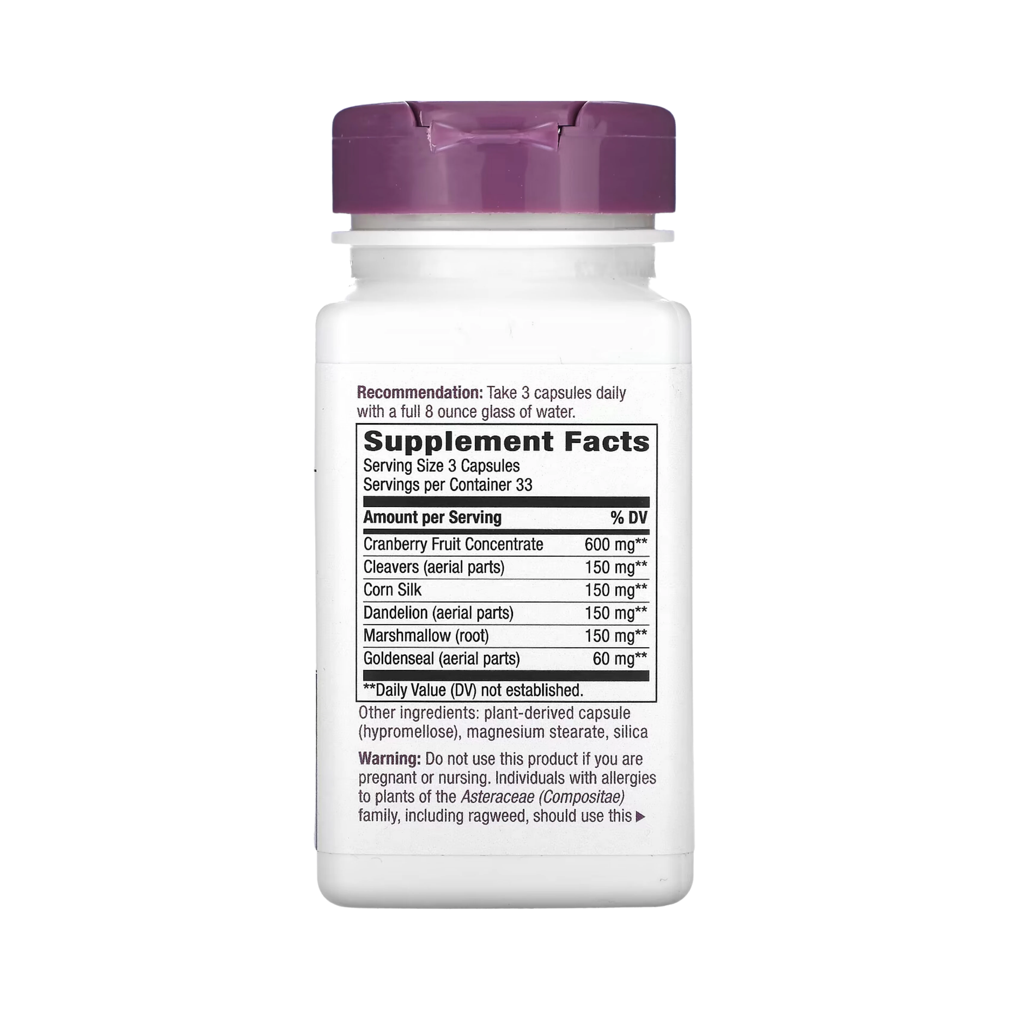Nature's Way, Urinary with Cranberry, 1,260 mg, 100 Vegan Capsules