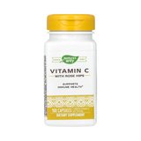 Nature's Way, Vitamin C With Rose Hips, 100 Capsules