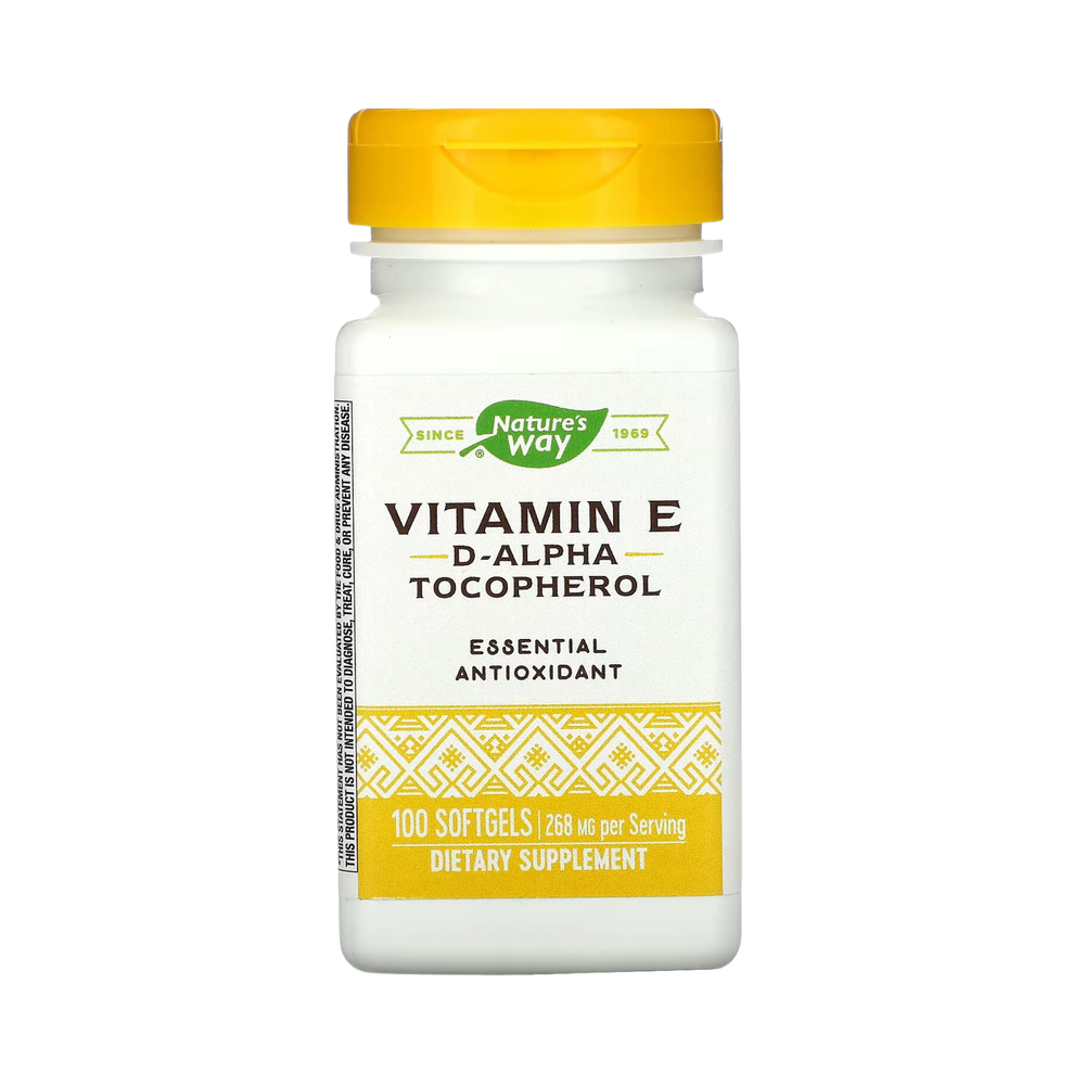 Nature's Way, Vitamin E, 400 IU, 100 Softgels