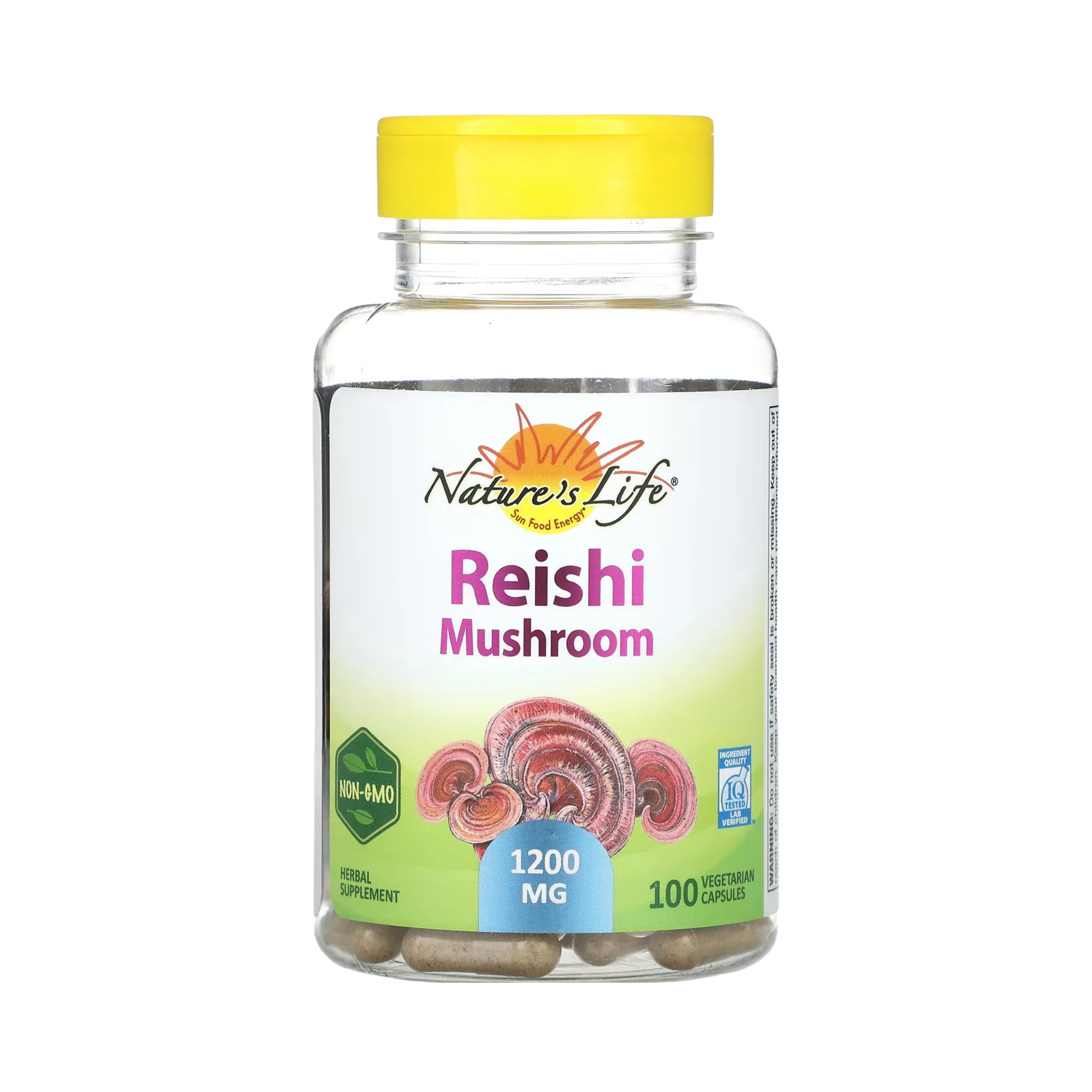 Natures Life Reishi Mushroom 100 Veg Capsules