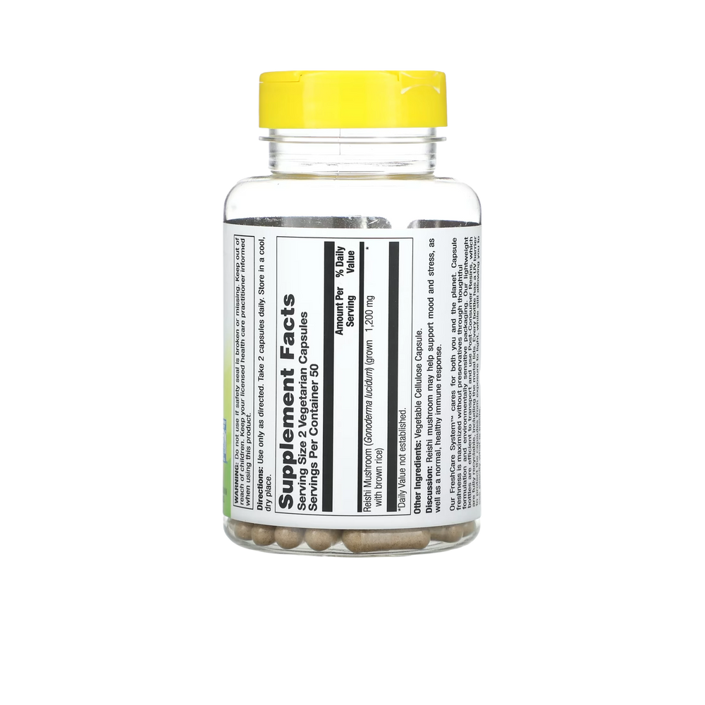 Natures Life Reishi Mushroom 100 Veg Capsules
