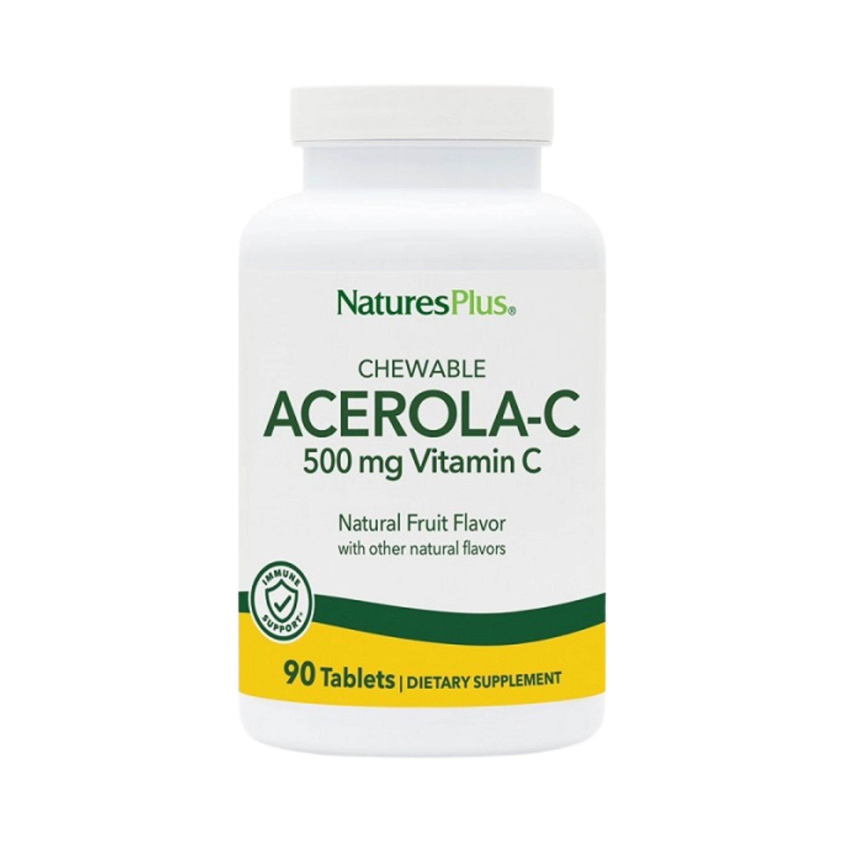 NaturesPlus, Acerola-C, 500 Mg, 90 Tablets