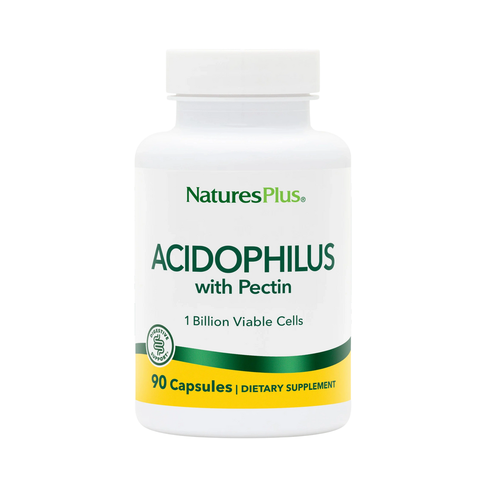 NaturesPlus, Acidophilus with Pectin, 90 Capsules