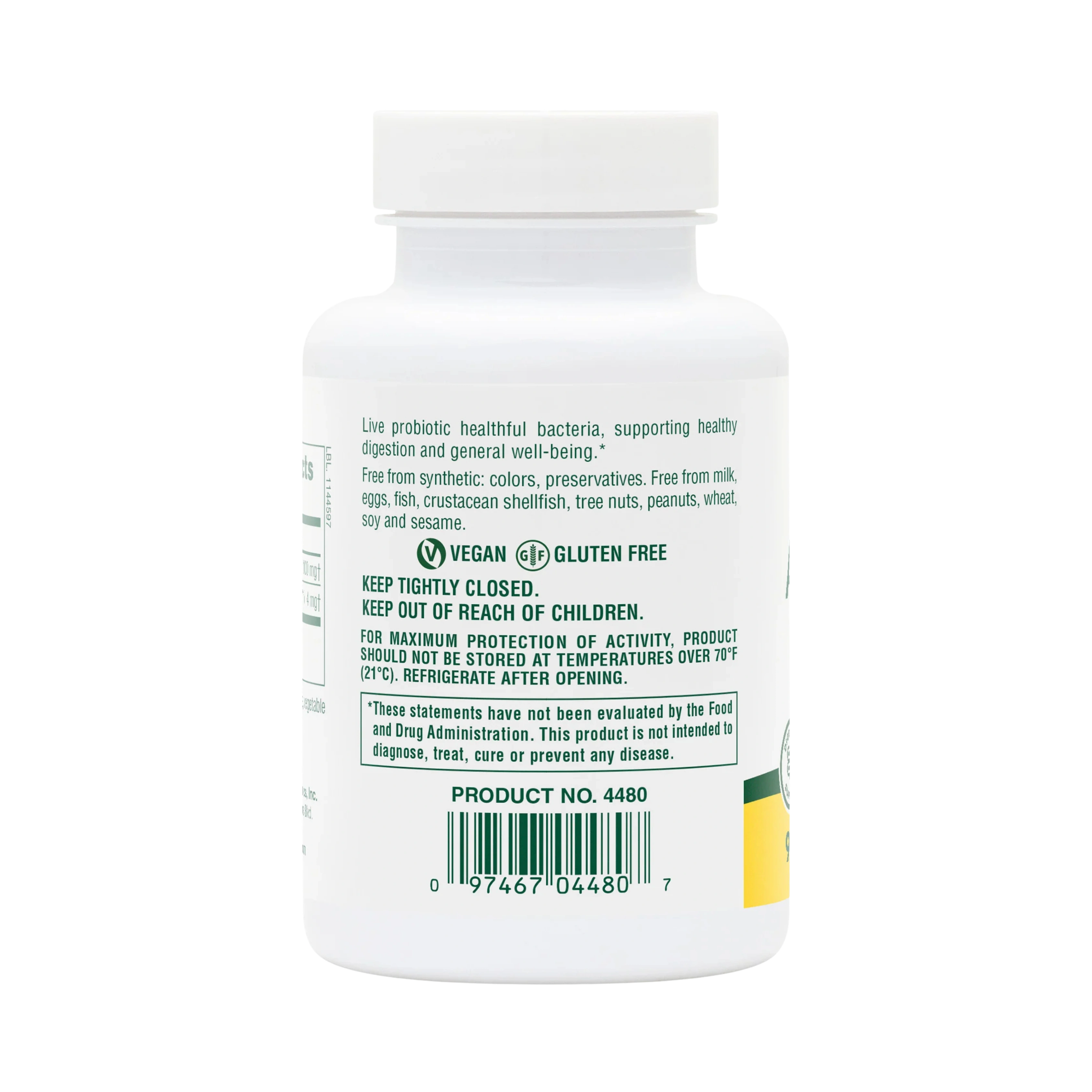 NaturesPlus, Acidophilus with Pectin, 90 Capsules