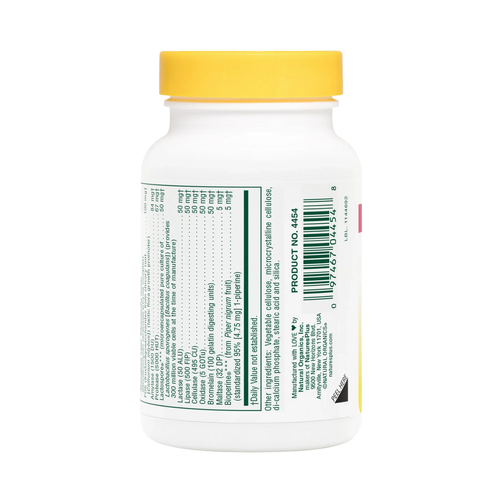 NaturesPlus, Acti-Zyme, Activated Digested Aid, 90 Vegan Capsules