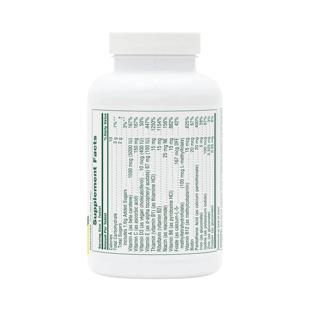 NaturesPlus, Adult's Chewable Multivitamin & Mineral, Exotic Red Berry, 60 Tablets