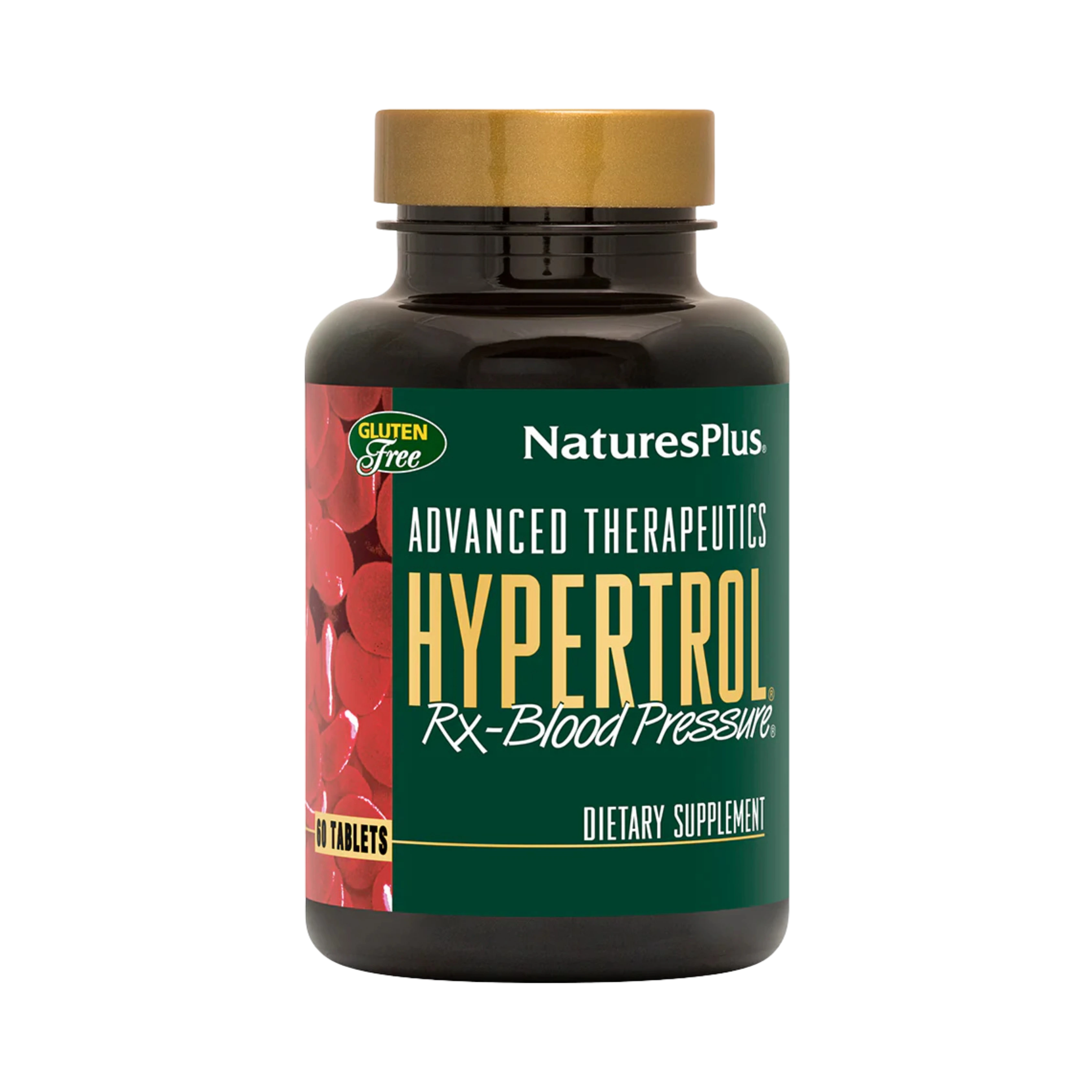NaturesPlus, Advanced Therapeutics, Hypertrol, RX Blood Pressure, 60 Tablets