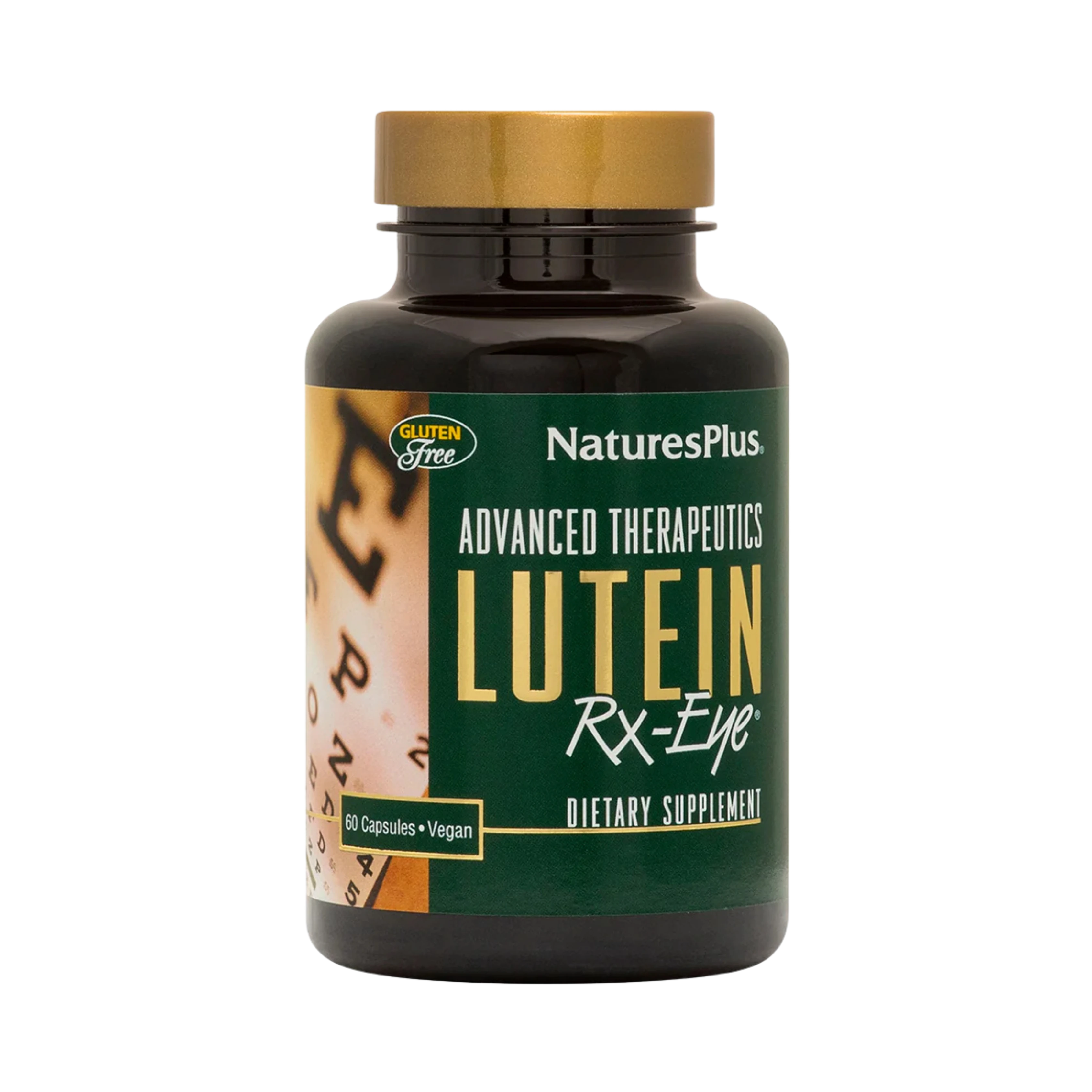 NaturesPlus, Advanced Therapeutics, Lutein RX-Eye, 60 Capsules