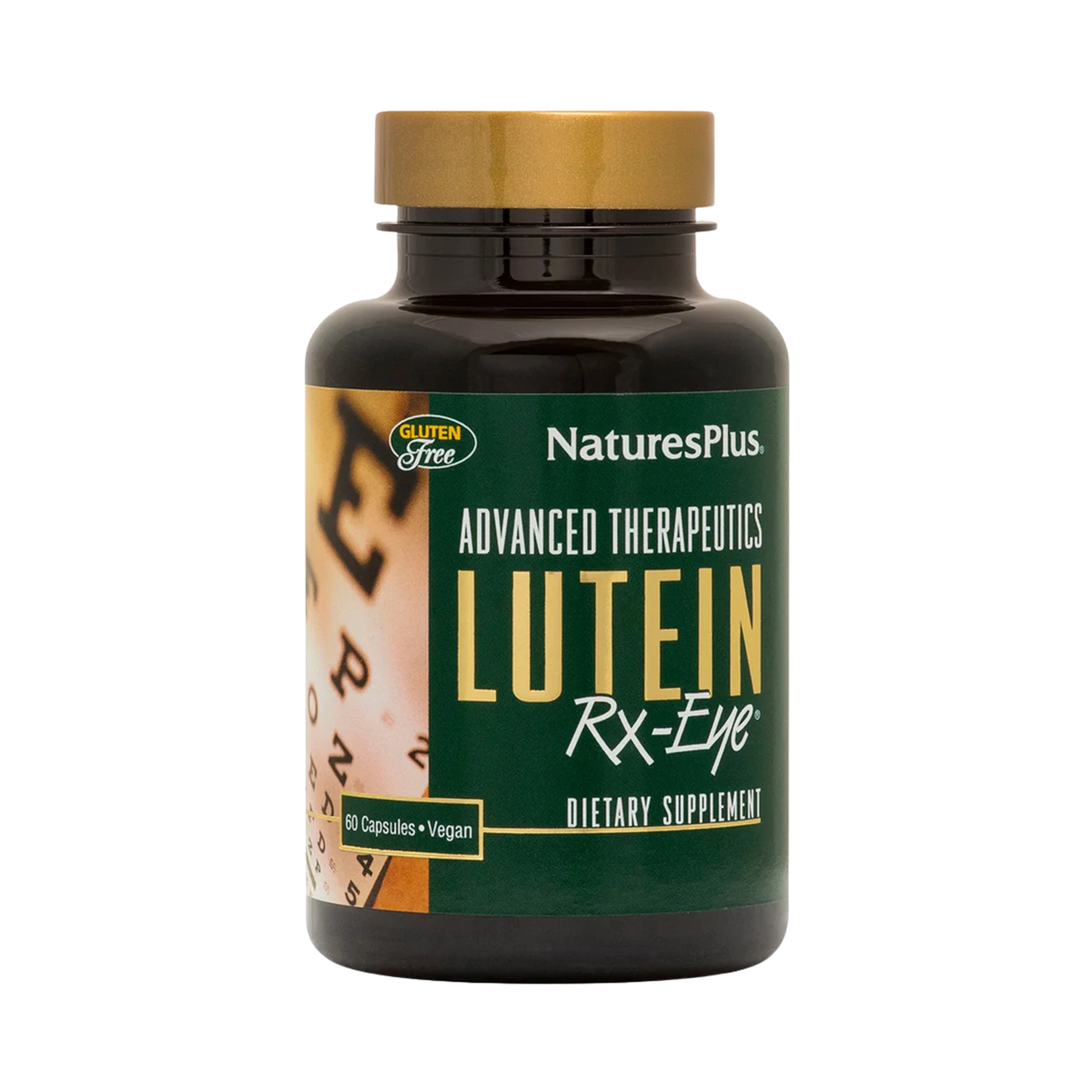 NaturesPlus, Advanced Therapeutics, Lutein RX-Eye, 60 Capsules
